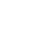White map pin location icon on a transparent background.
