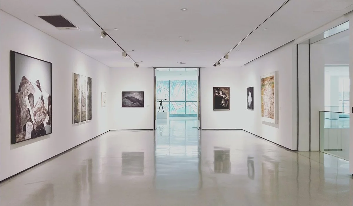 Image of an art collection, which high-net-worth individuals often use to diversify their investment portfolio.