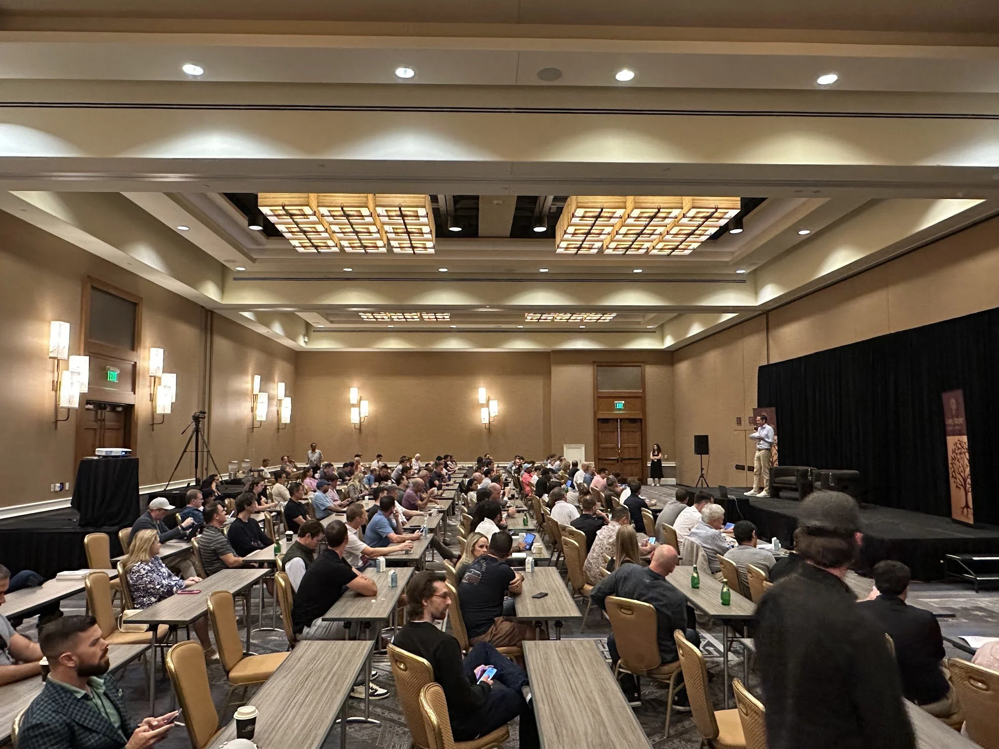 Speakers at the Long Angle retreat