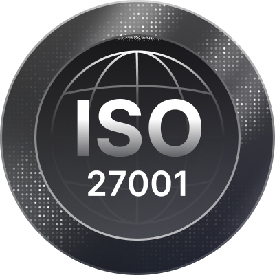 ISO 27001 certified