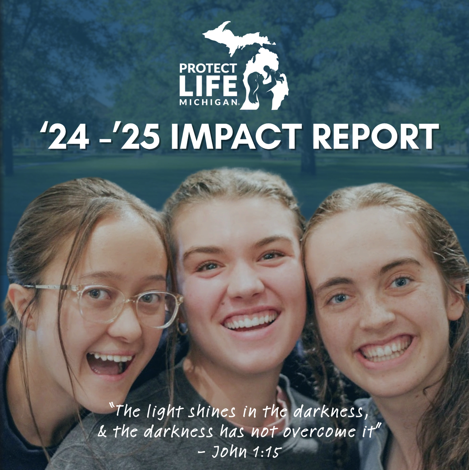 Protect Life Michigan 2024-2025 Annual Report cover