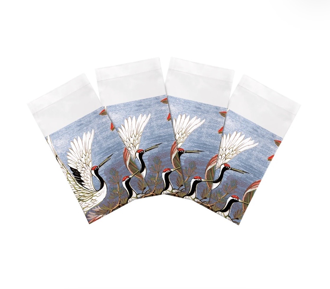 Nicolette Mayer Summer Palace Cotten Sateen Dinner Napkins