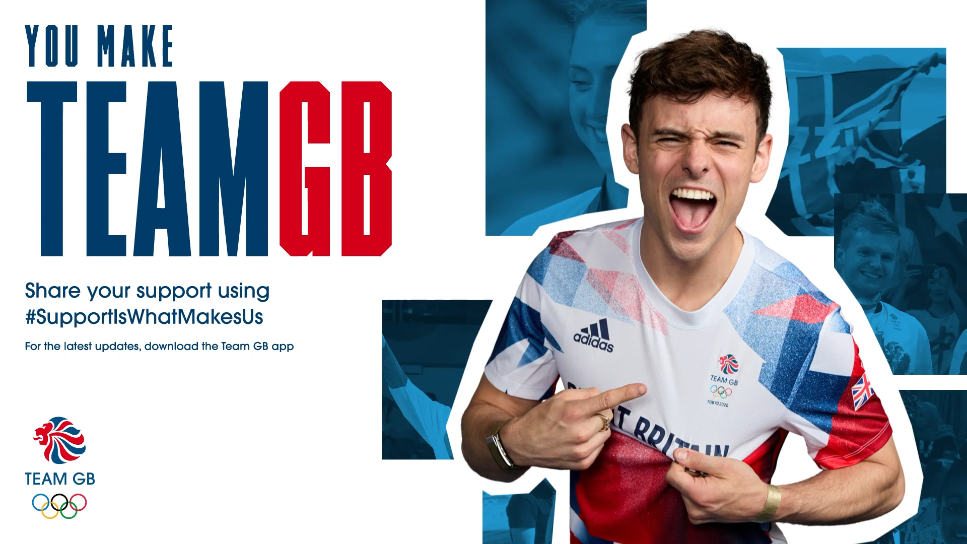 You Make Team GB key visual