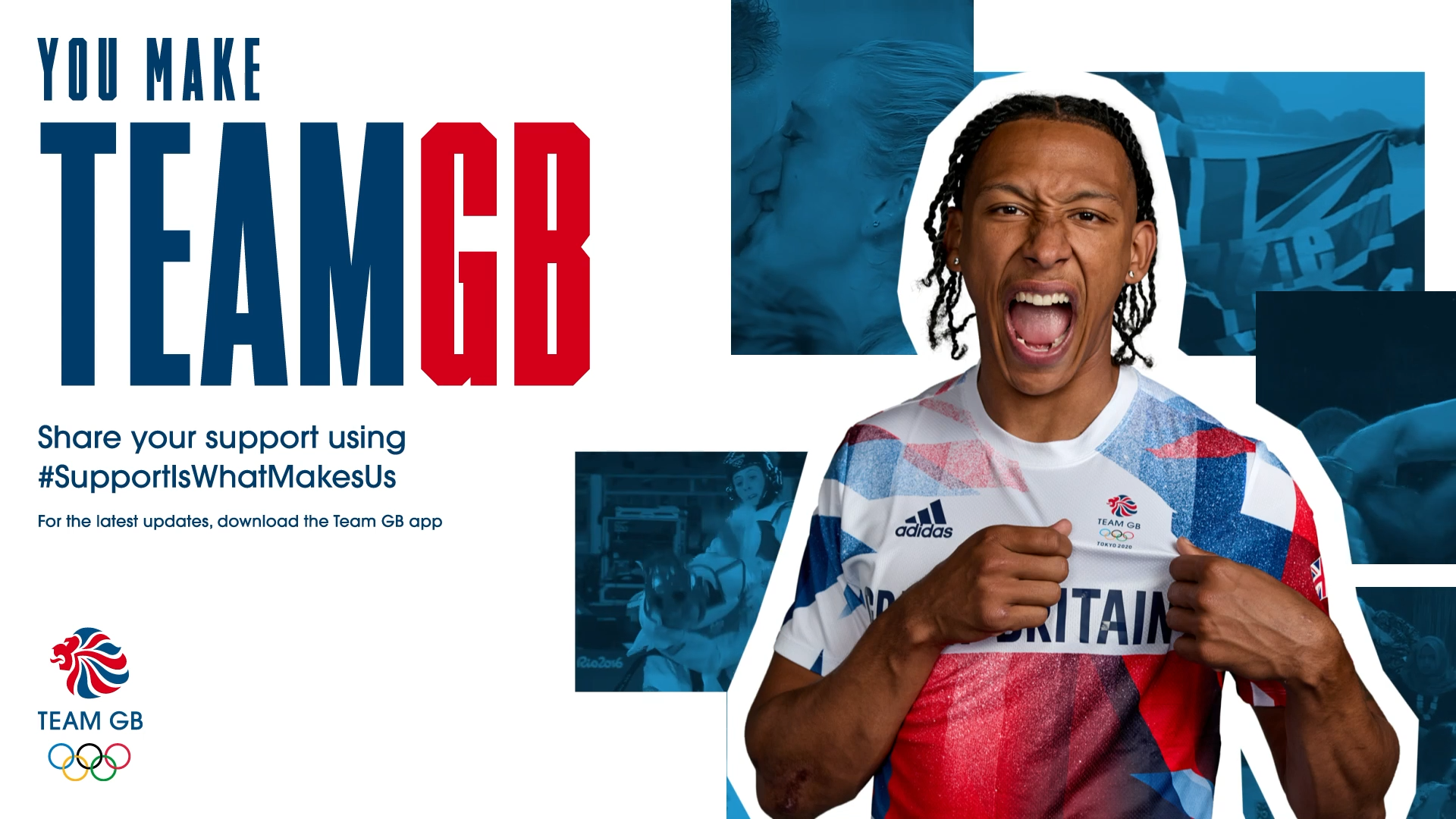 You Make Team GB key visual