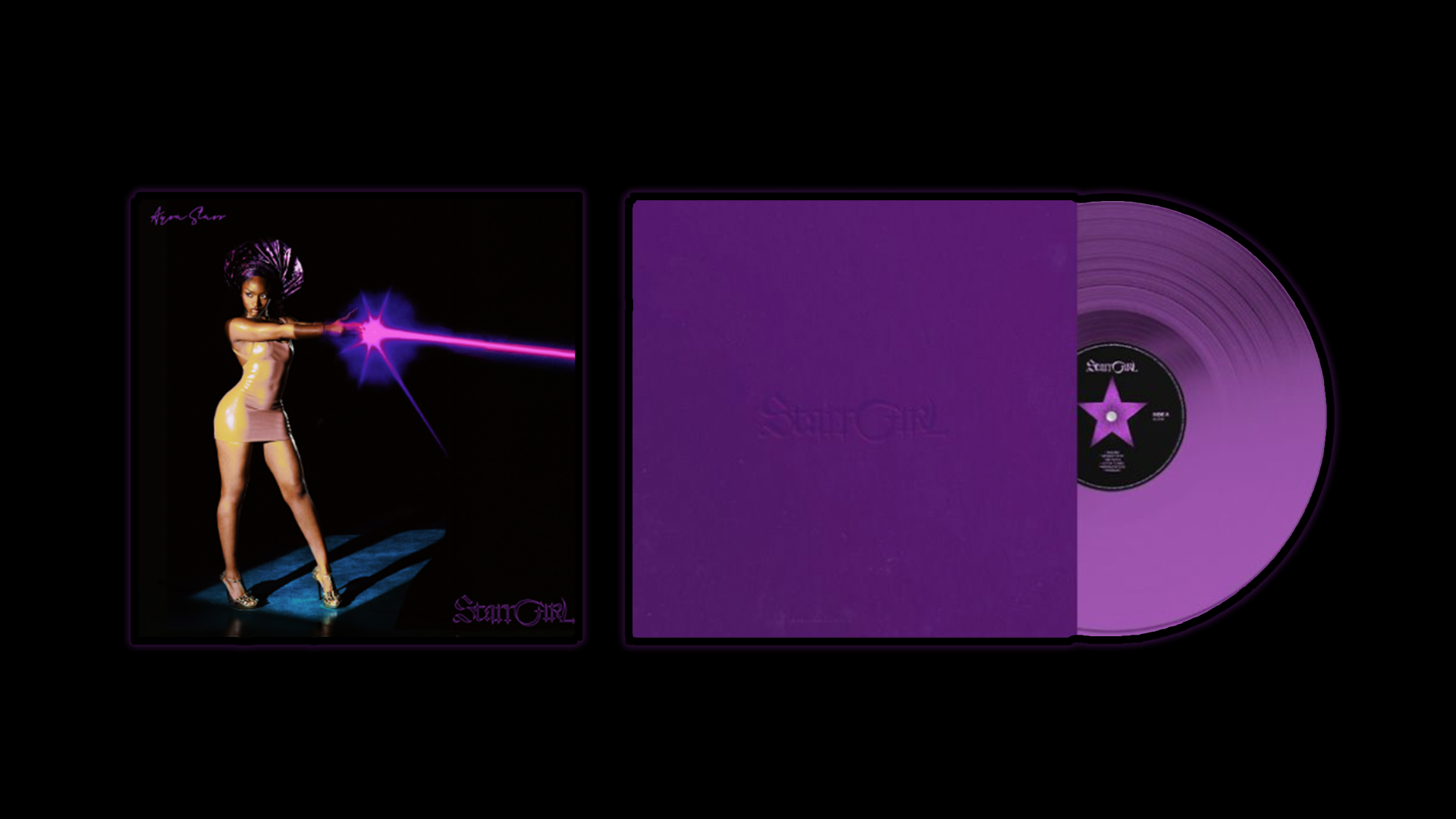 StarrGirl vinyl packaging