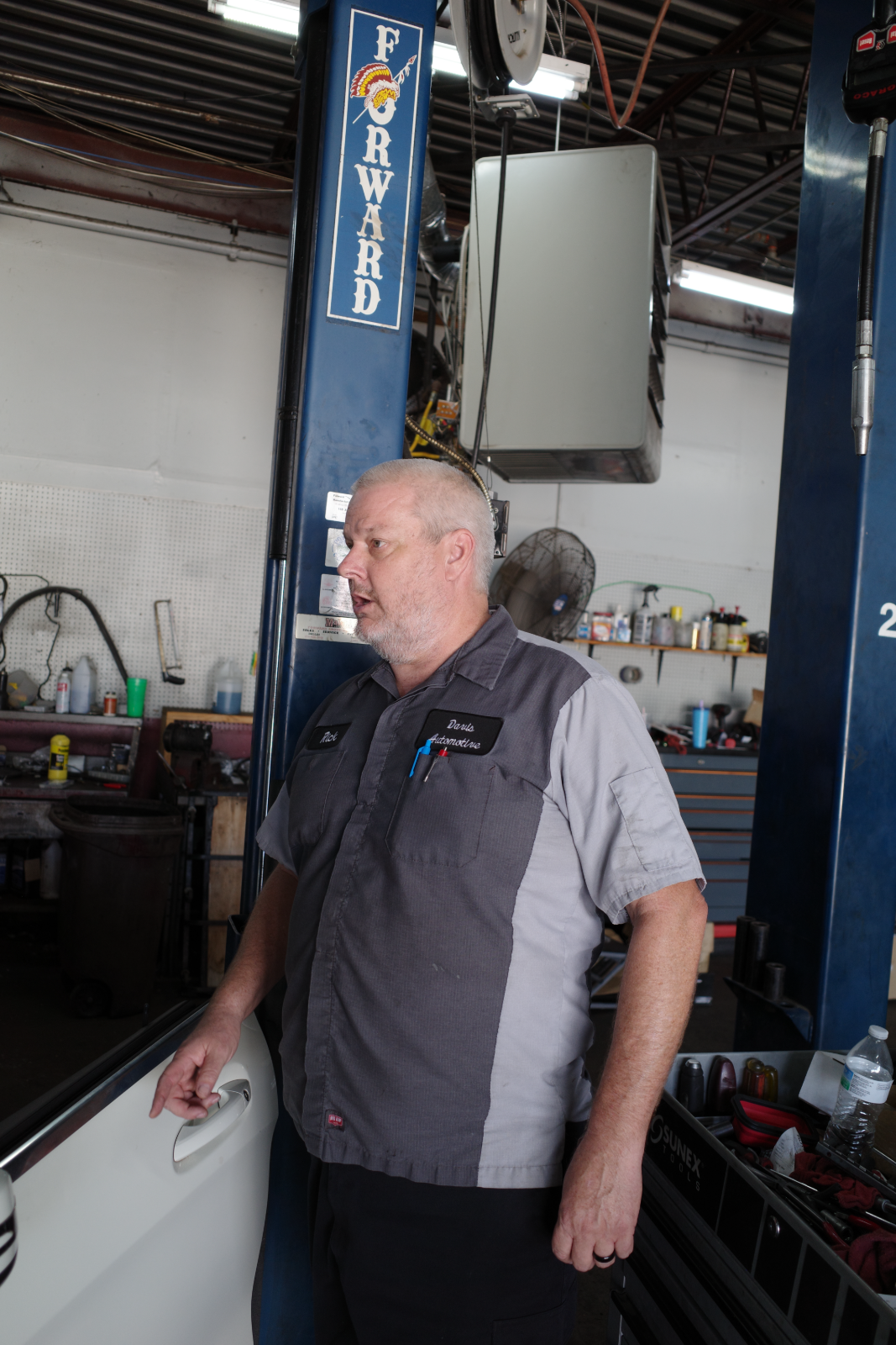 Rick Davis at Davis Automotive in Dallas, Texas
