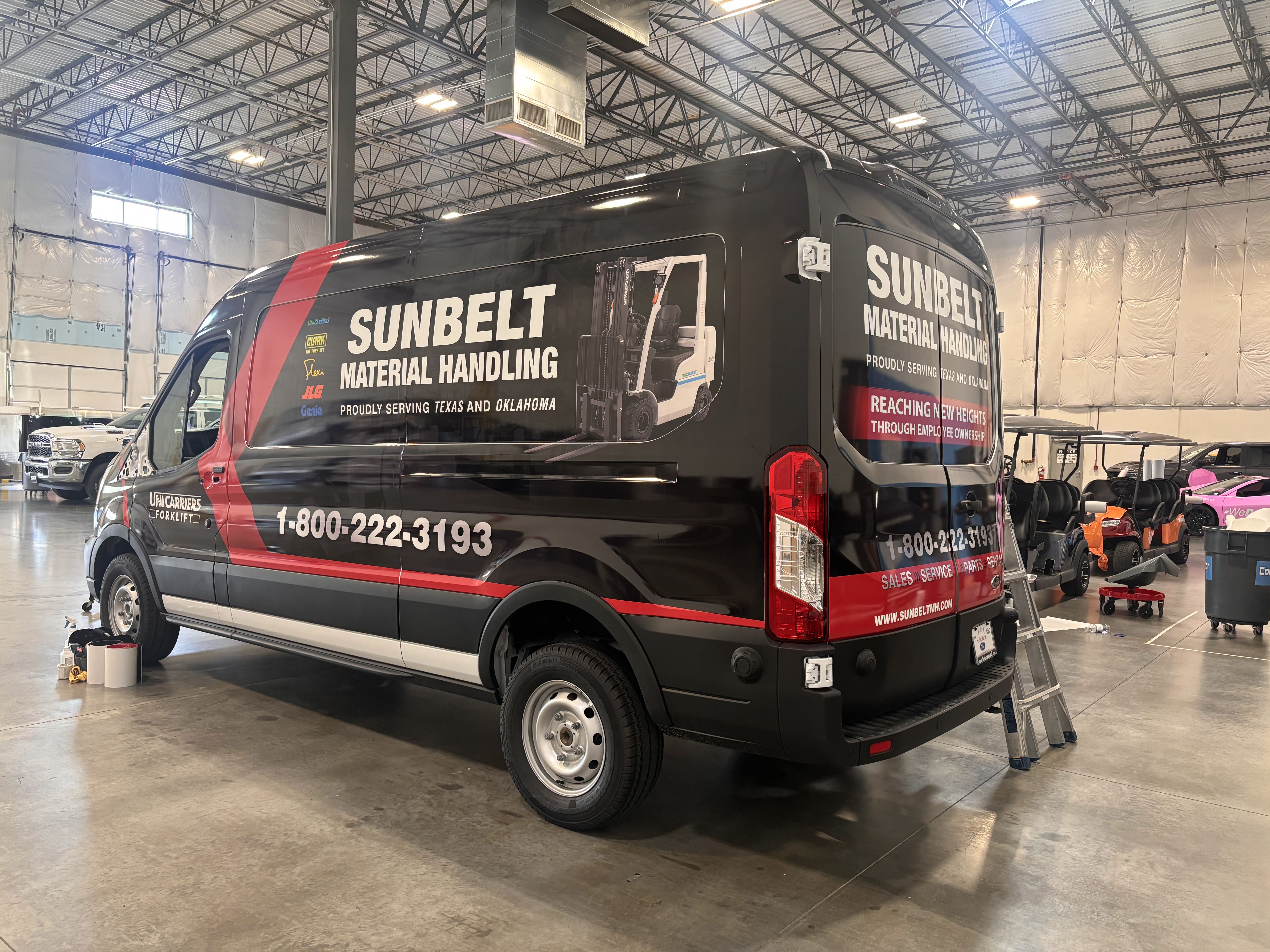 Pacific Wraps fleet work