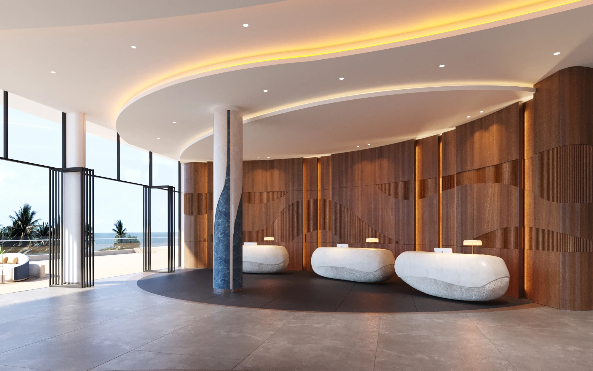 Main lobby interior at Dream Do Son Resort and Spa