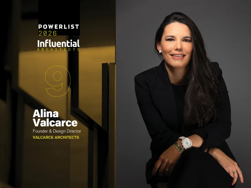 Architects Powerlist 2026 - #9 Alina Valcarce Founder & Design Director, Valcarce Architects