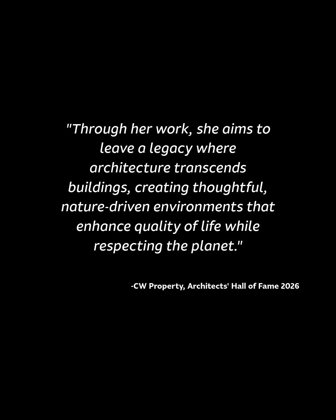 Alina Valcarce Named Among the Top 25 Architects Redefining the Middle East’s Skyline