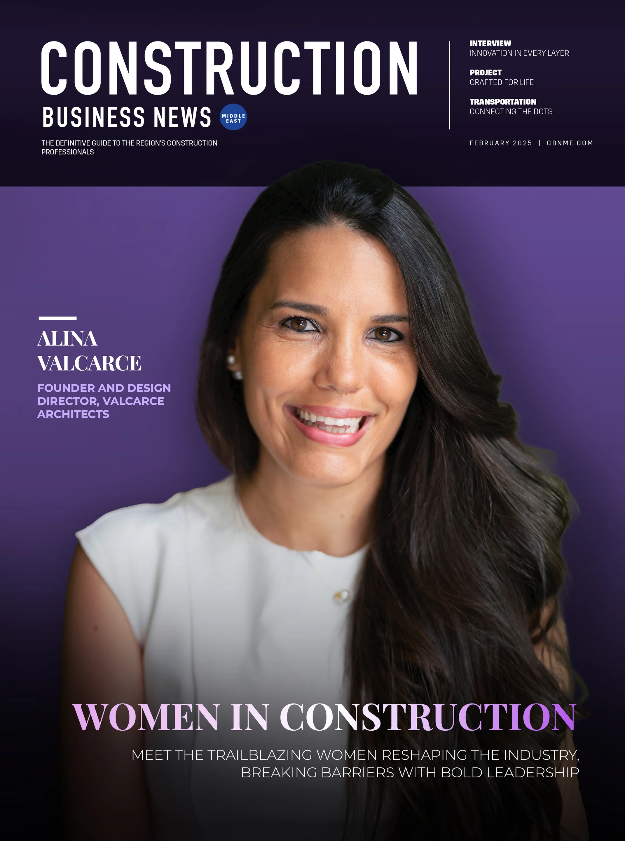 Alina Valcarce Recognised Among the Women Breaking Barriers and Building the Future of Construction