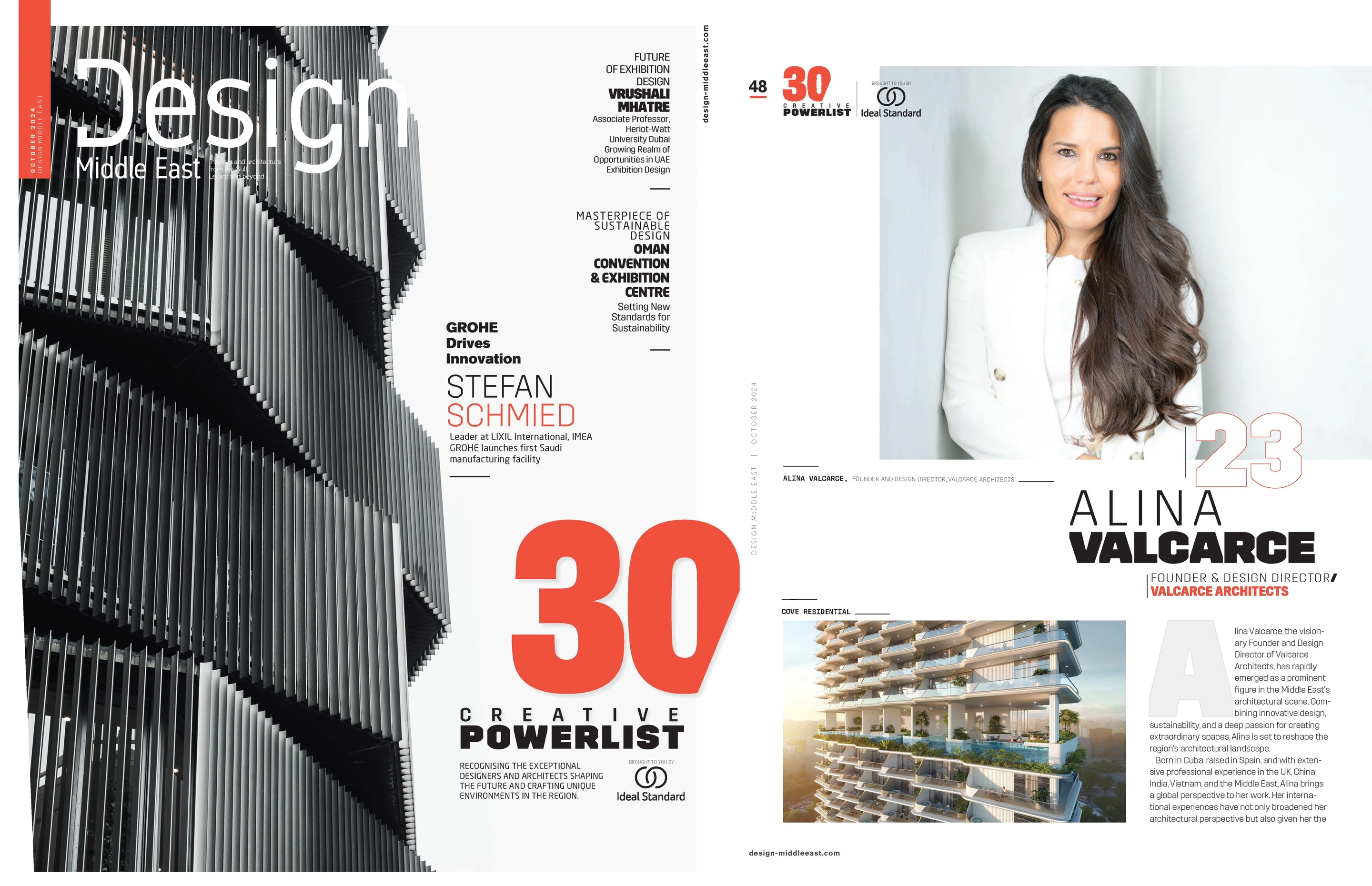 Alina Valcarce Ranks 23rd on the Creative 30 Powerlist 2024