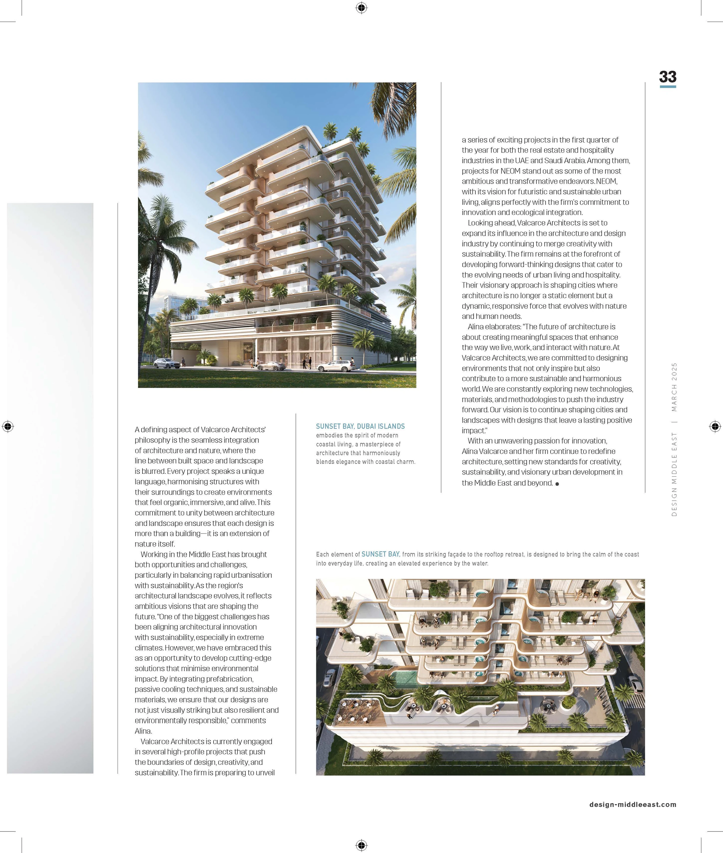 Alina Valcarce Ranks 11th on the Creative 30 Powerlist 2025 Founder & Design Director, Valcarce Architects