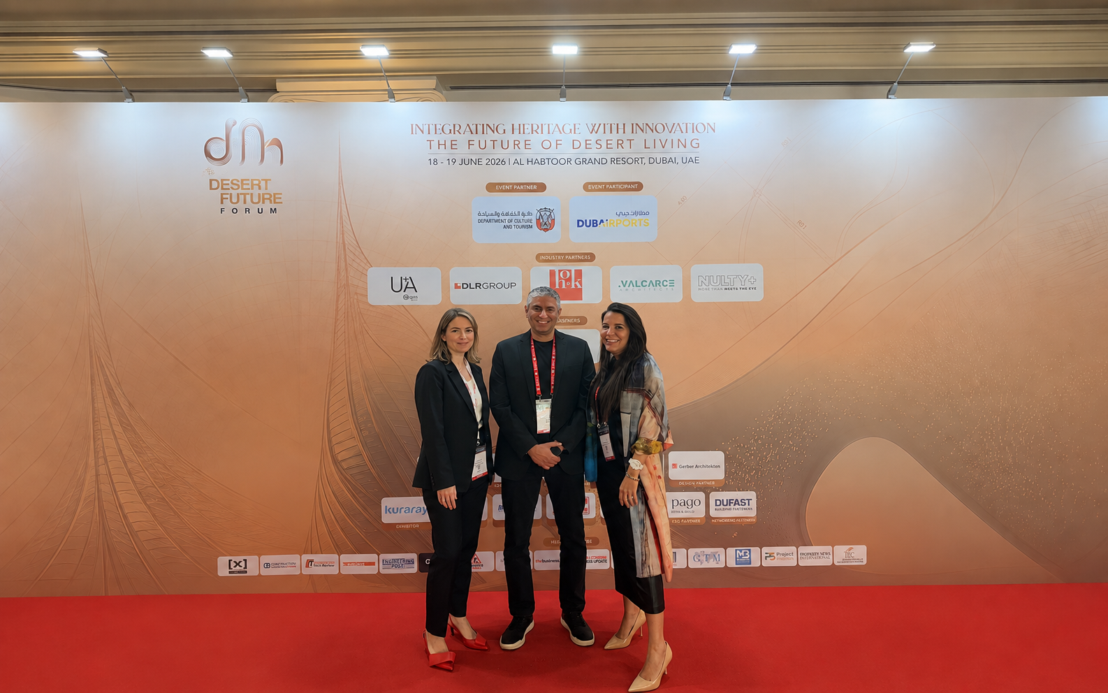 Alina Valcarce and Bassel Omara at the World Architecture Forum