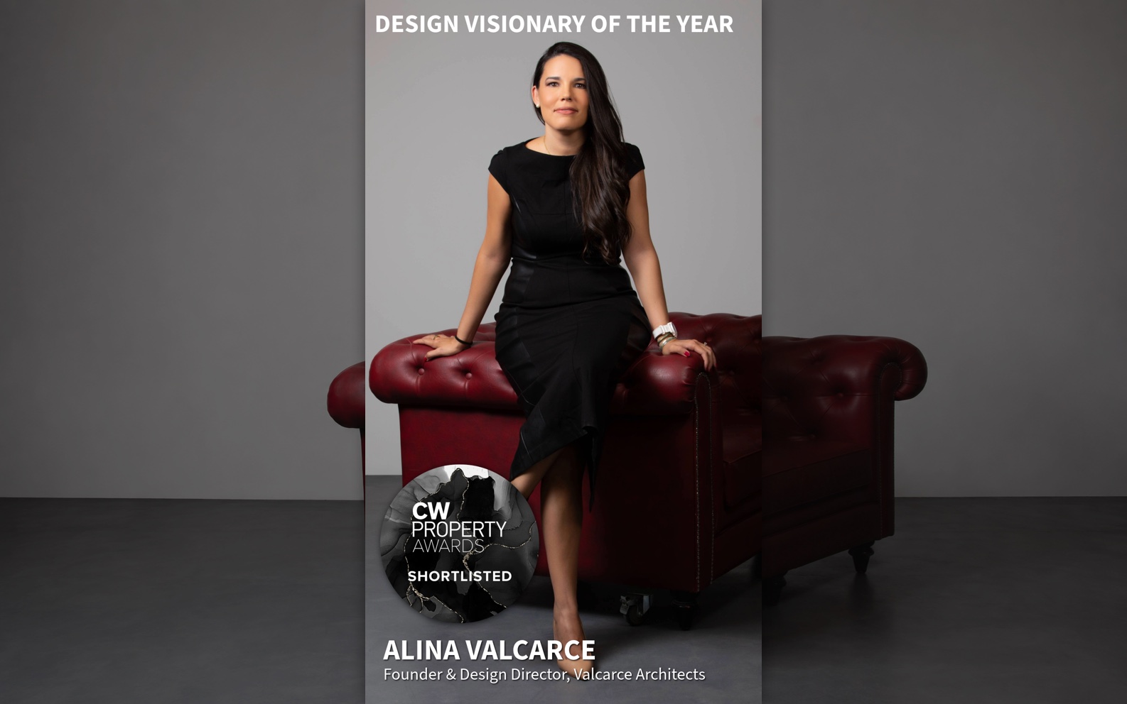 Alina Valcarce Shortlisted for Design Visionary of the Year
