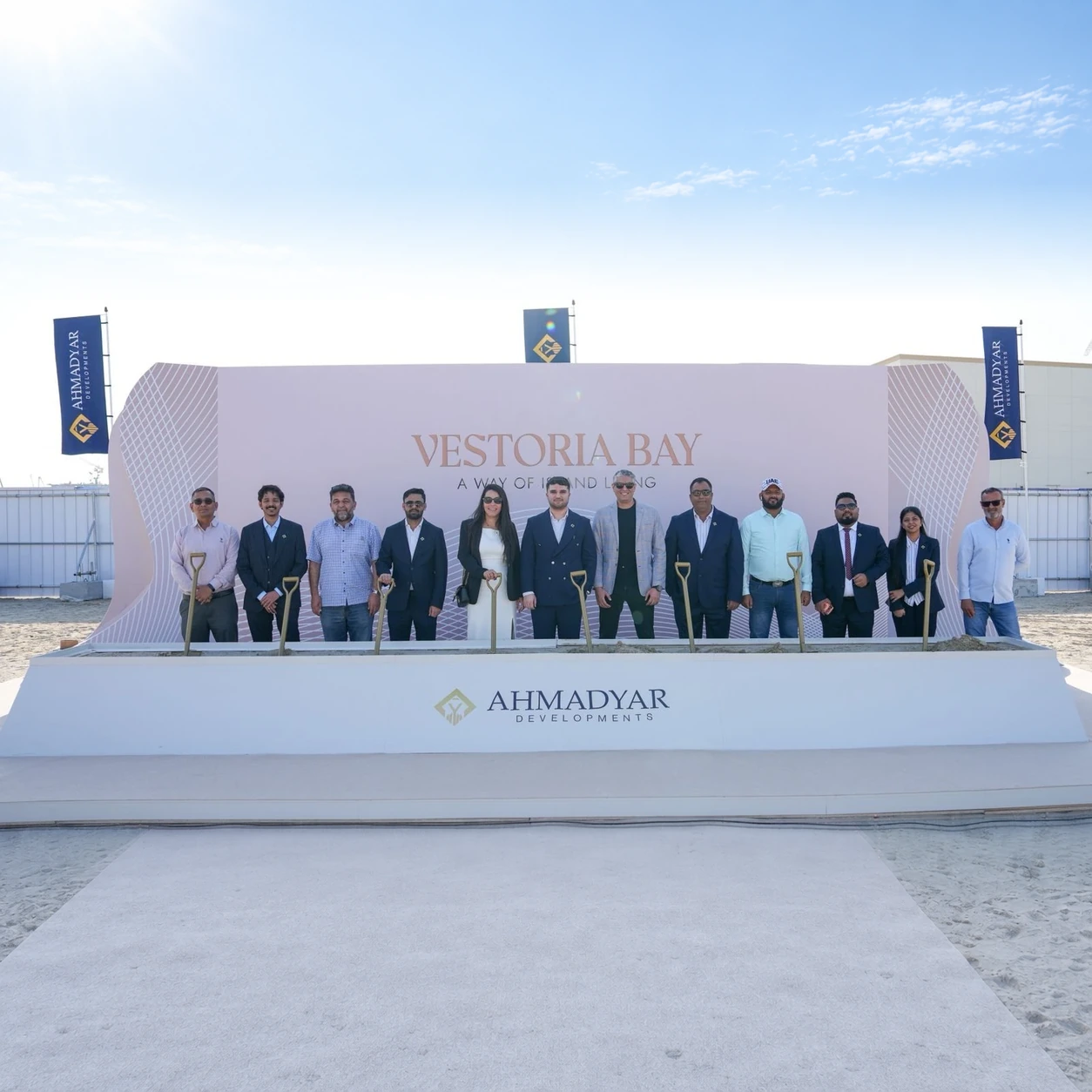 Vestoria Bay groundbreaking homepage feature