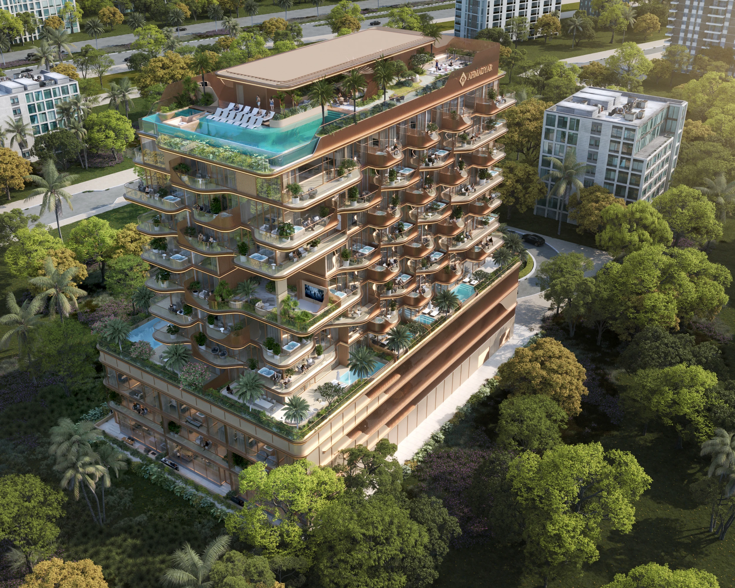 Vestoria Bay Residence architecture exterior view 01