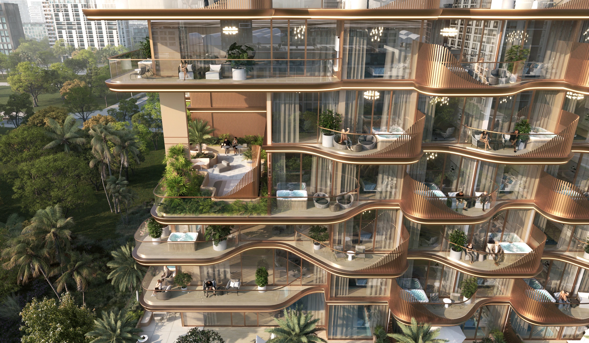 Vestoria Bay Residence architecture exterior view 03