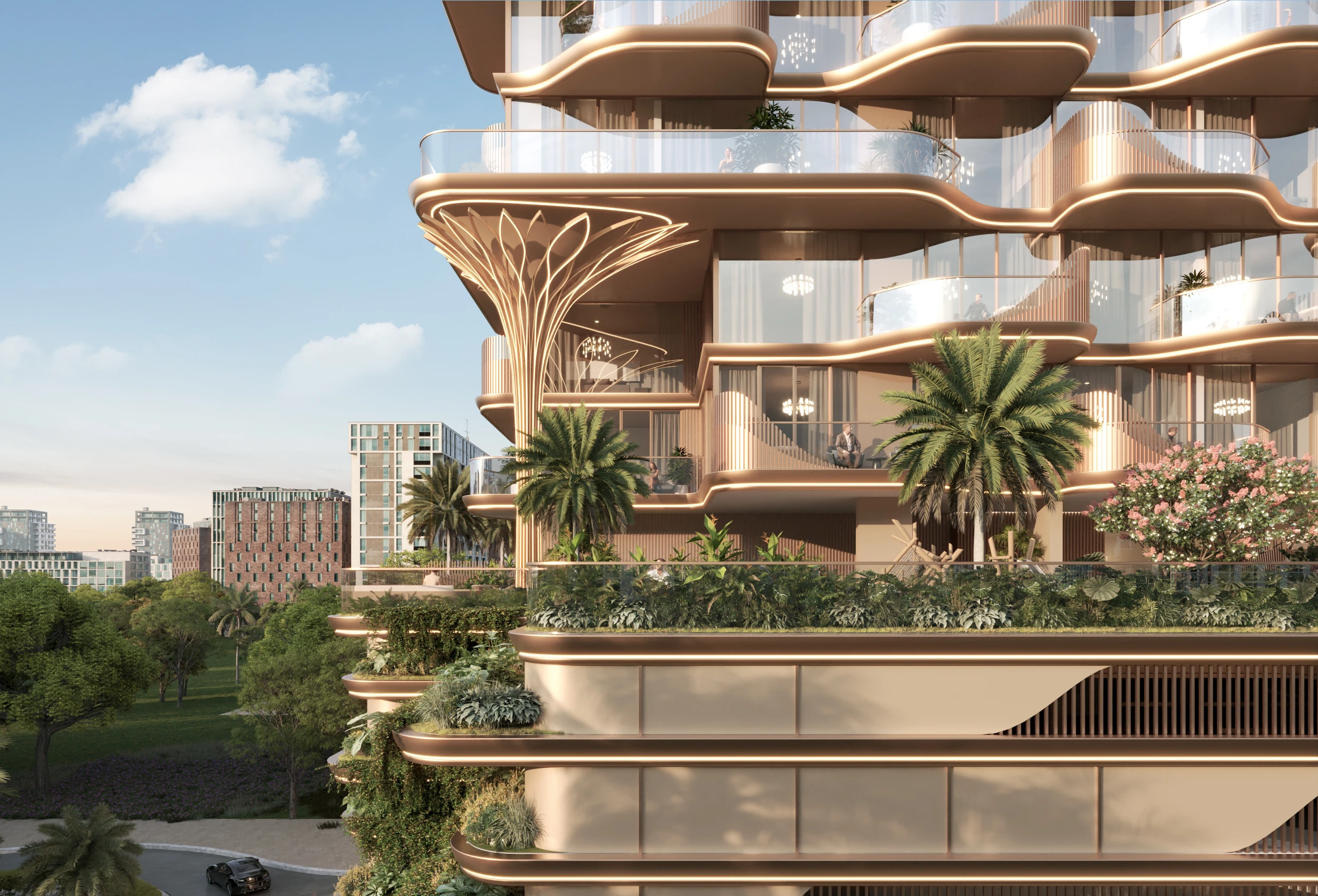 Vestoria Bay Residence architecture exterior view 04