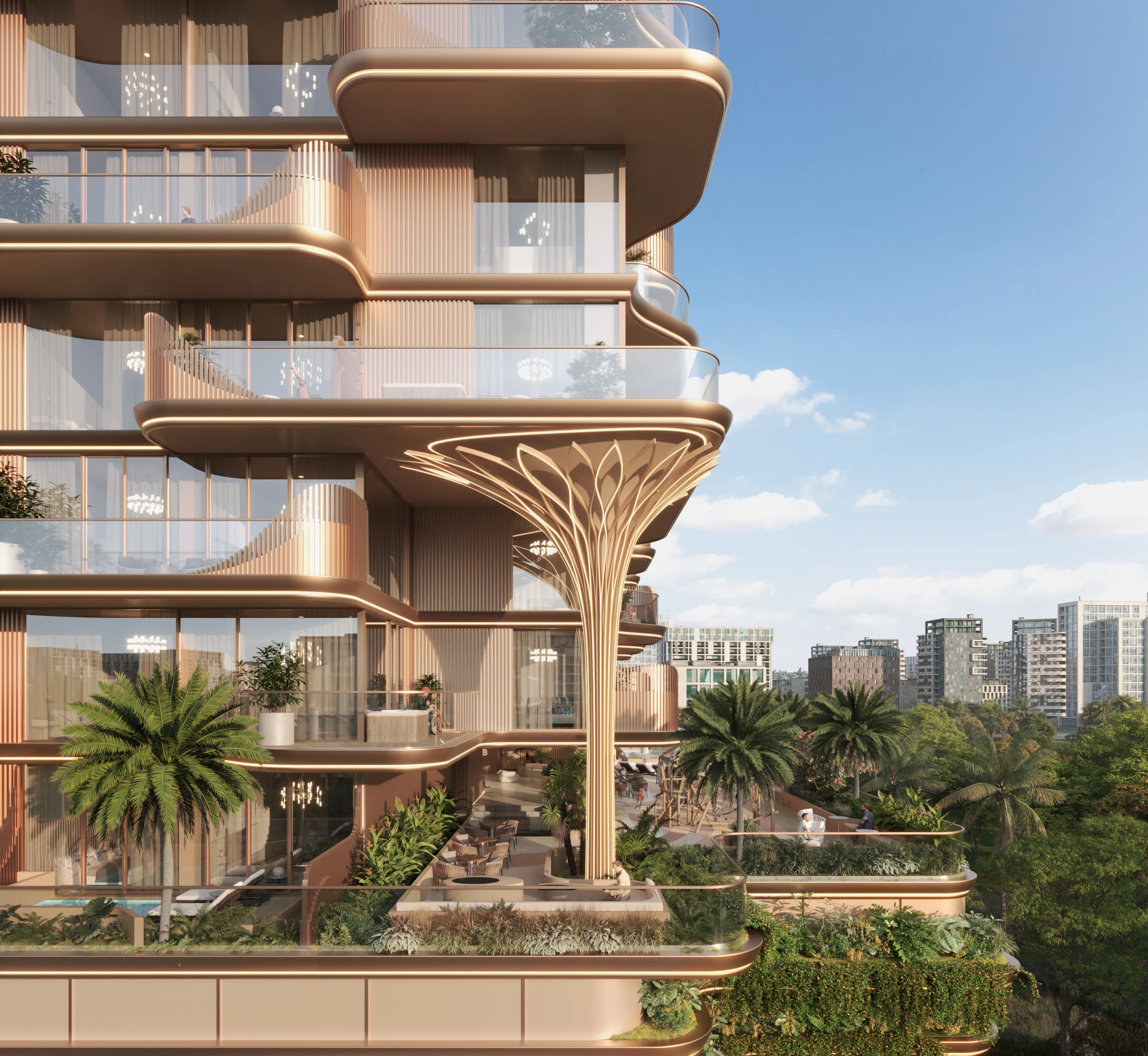 Vestoria Bay Residence architecture exterior view 05