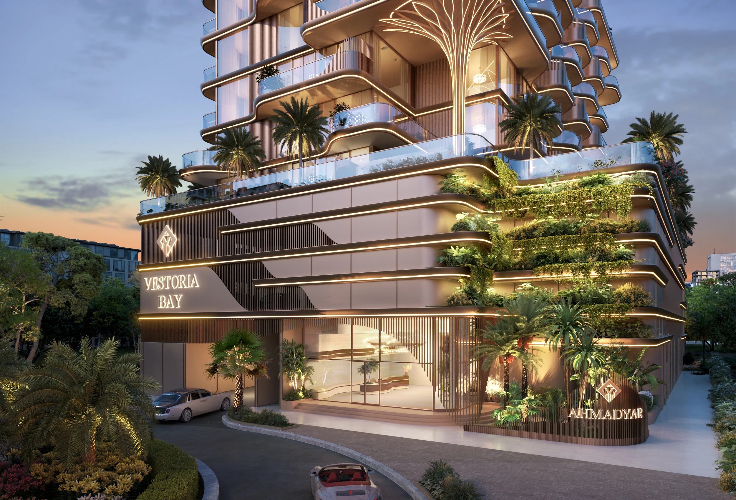 Vestoria Bay Residence architecture exterior view 07