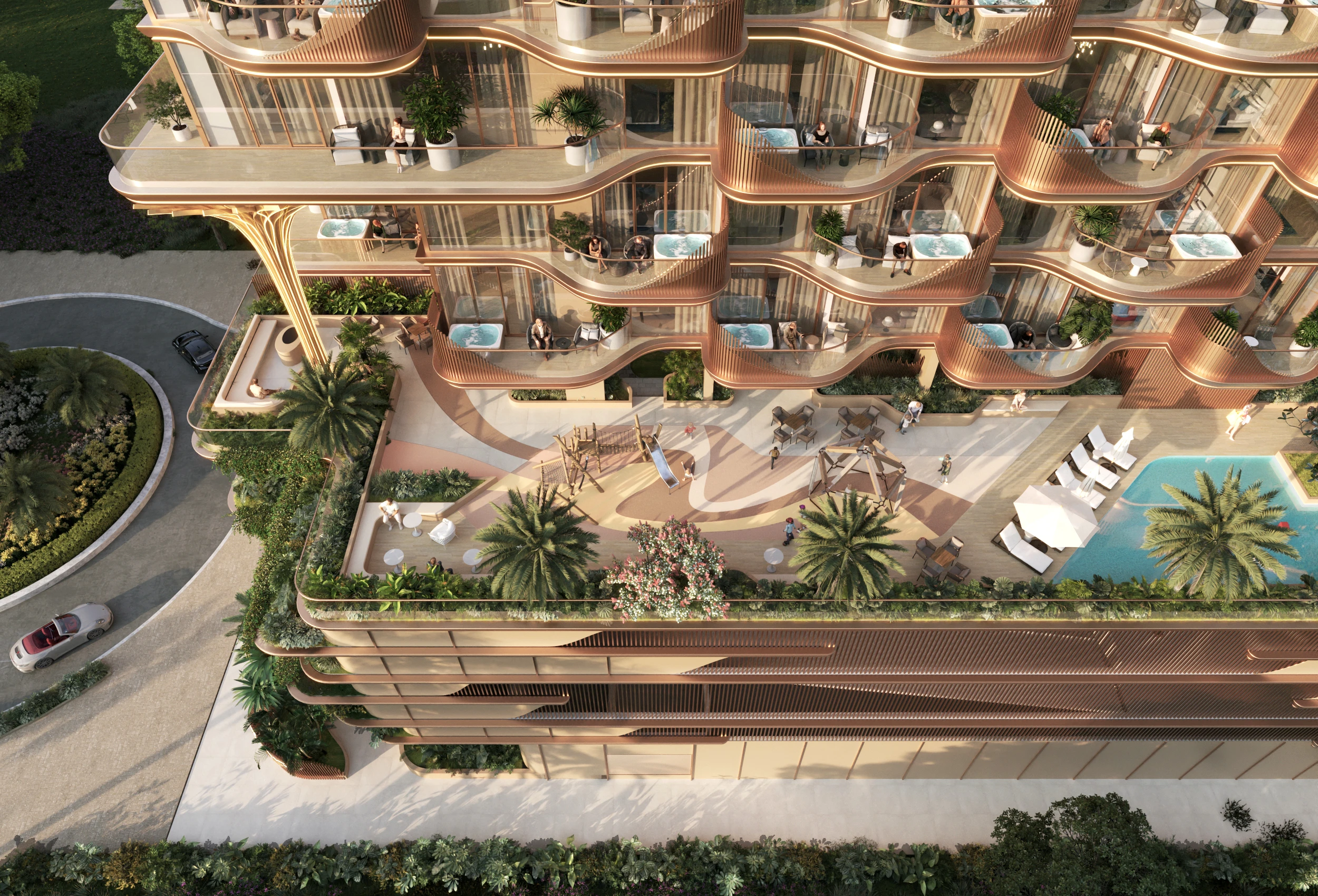 Vestoria Bay Residence architecture exterior view 06