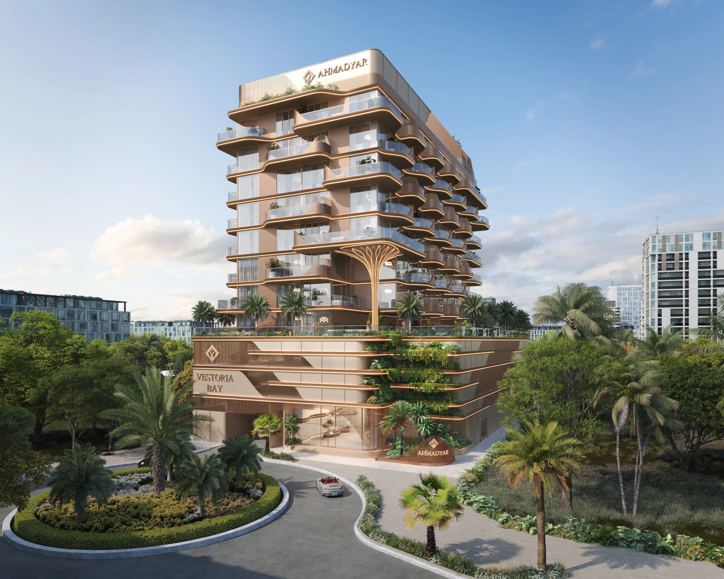 Vestoria Bay Residence exterior hero view