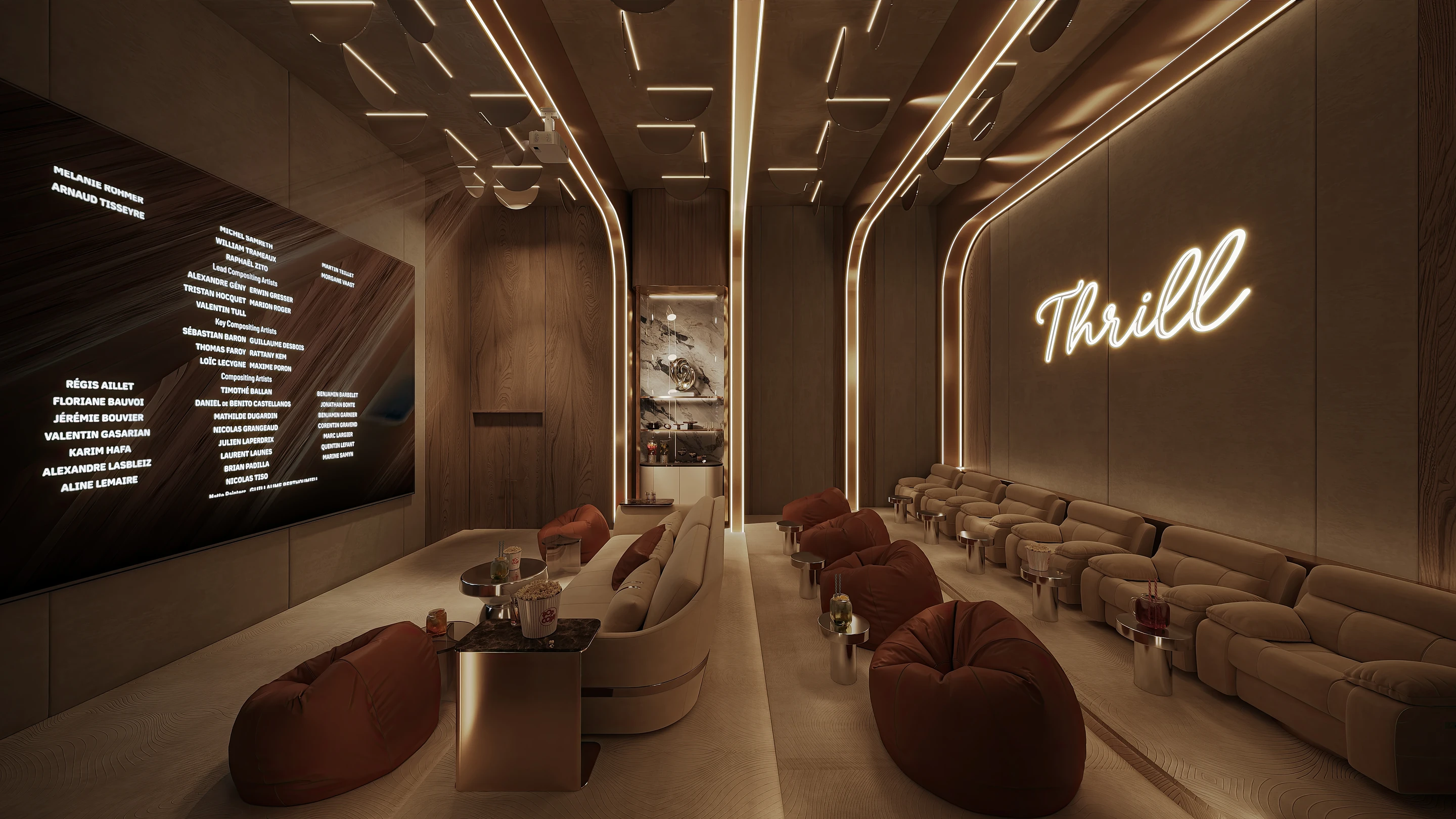 Private cinema at Breez by Danube