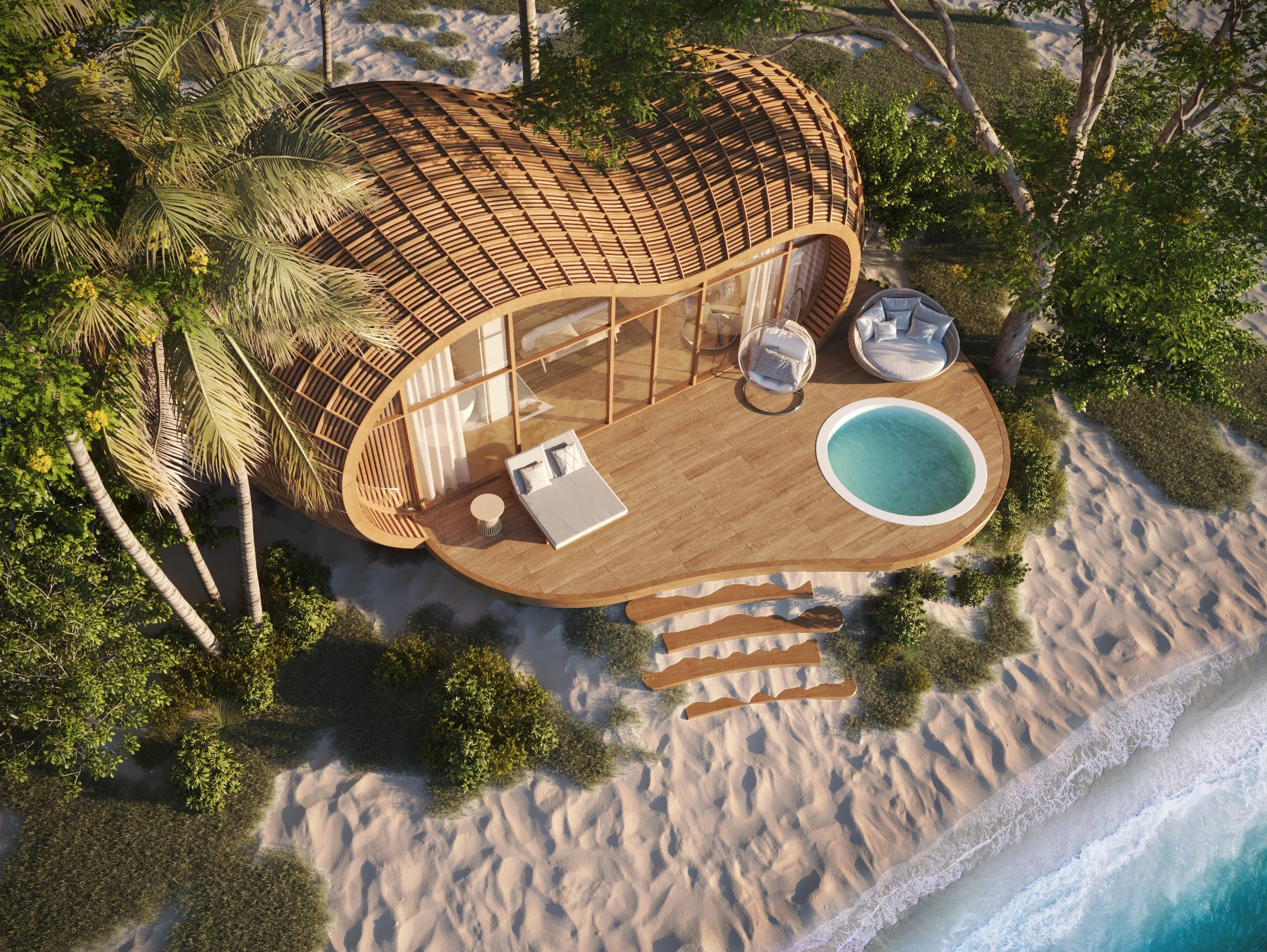 GAIA Luxury Habitat architecture view 4