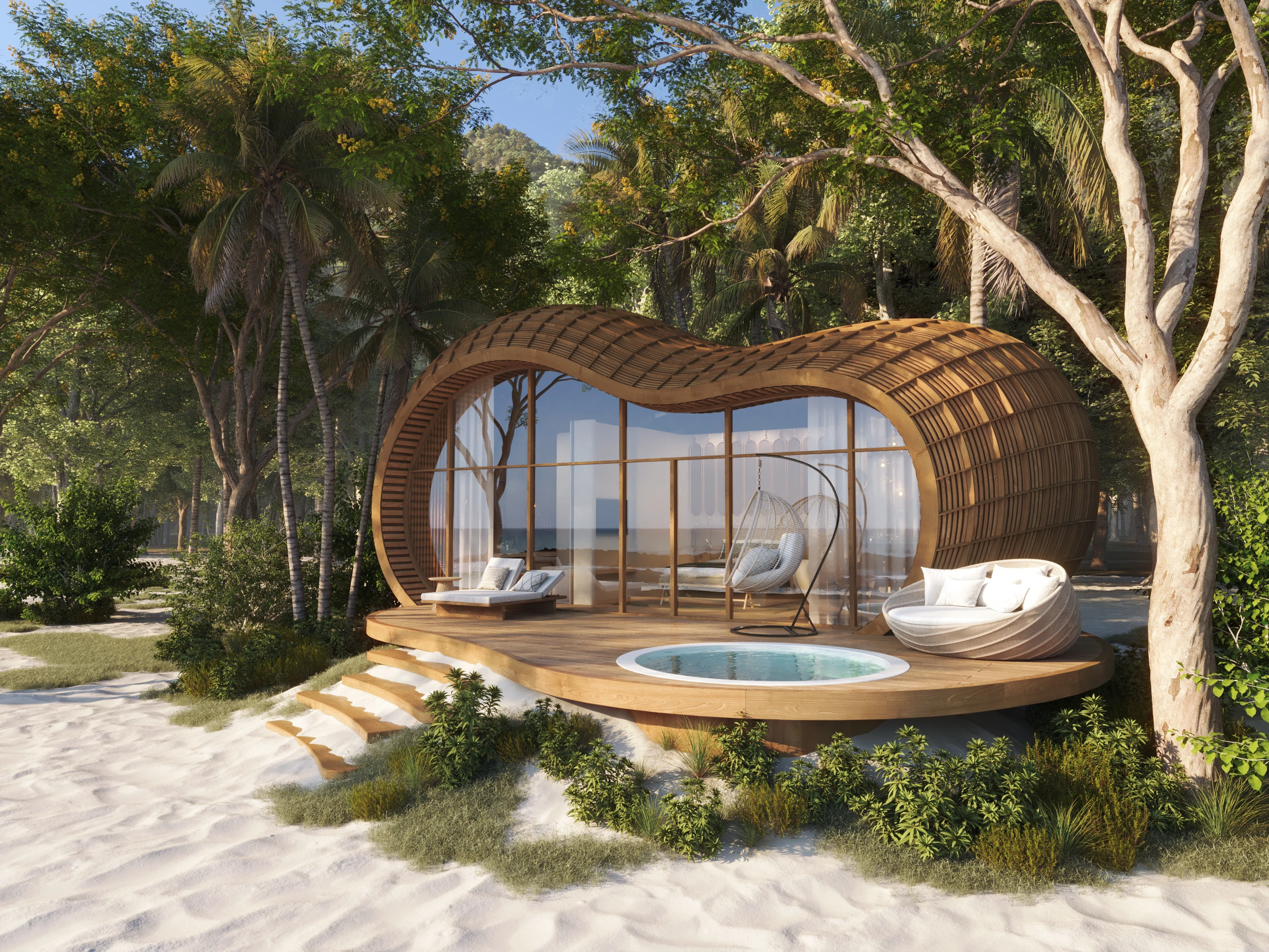 GAIA Luxury Habitat architecture view 3