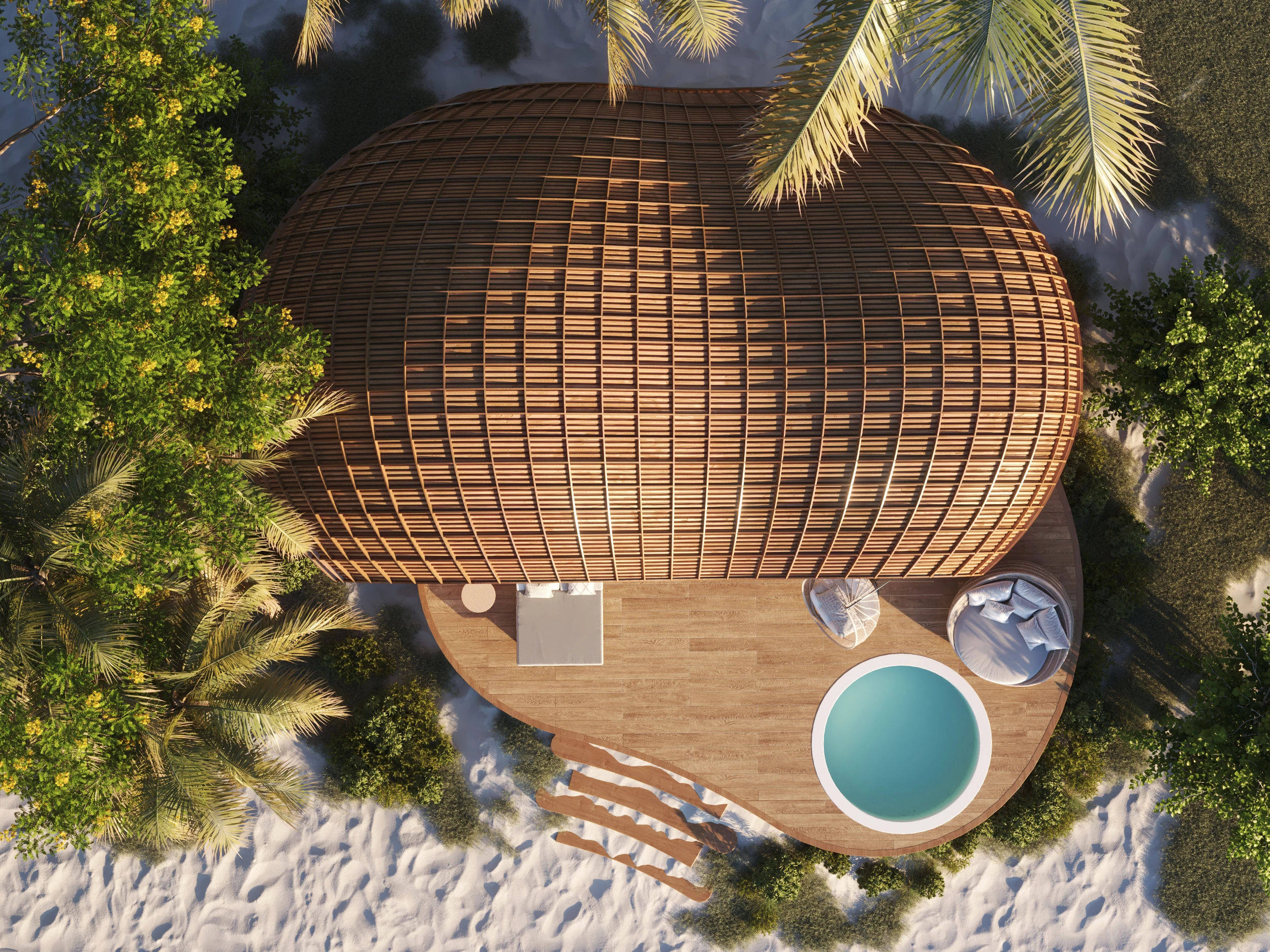 GAIA Luxury Habitat architecture view 5