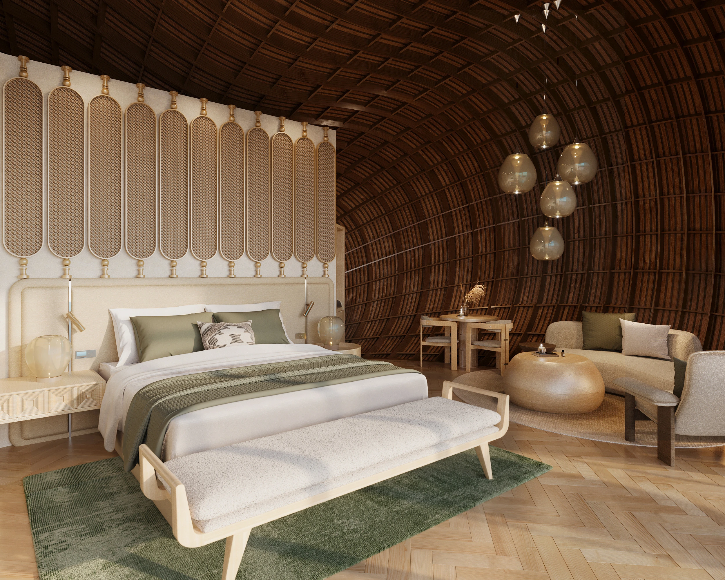 GAIA Luxury Habitat interior view 2