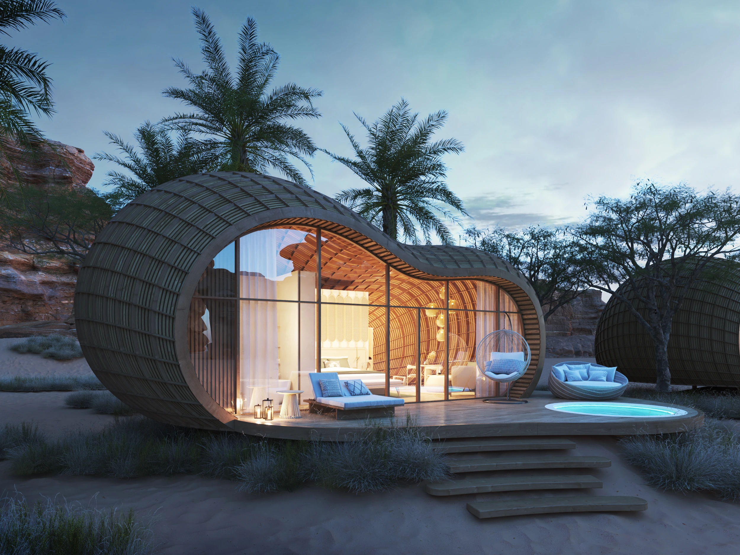 GAIA Luxury Habitat architecture view 9