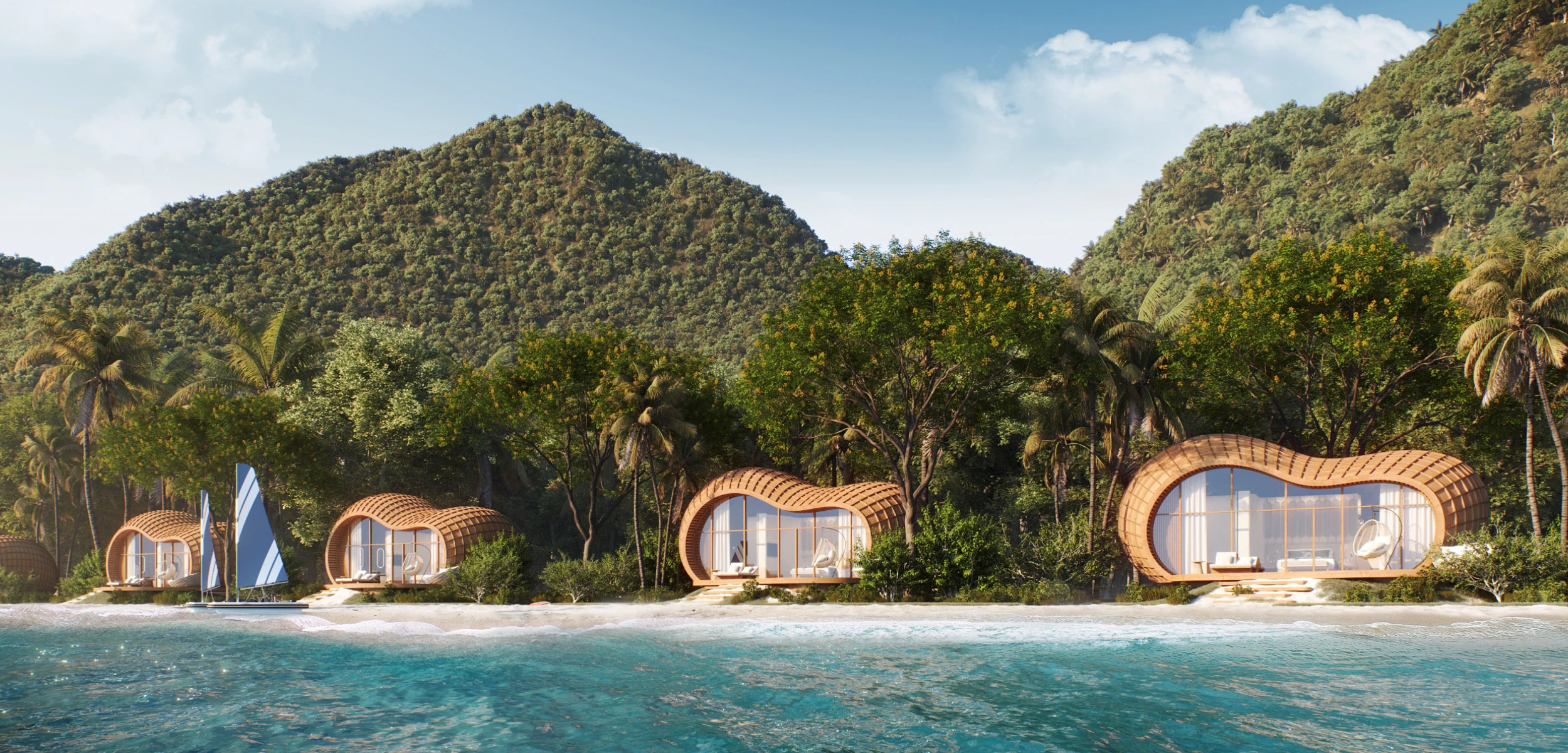 GAIA Luxury Habitat architecture view 1