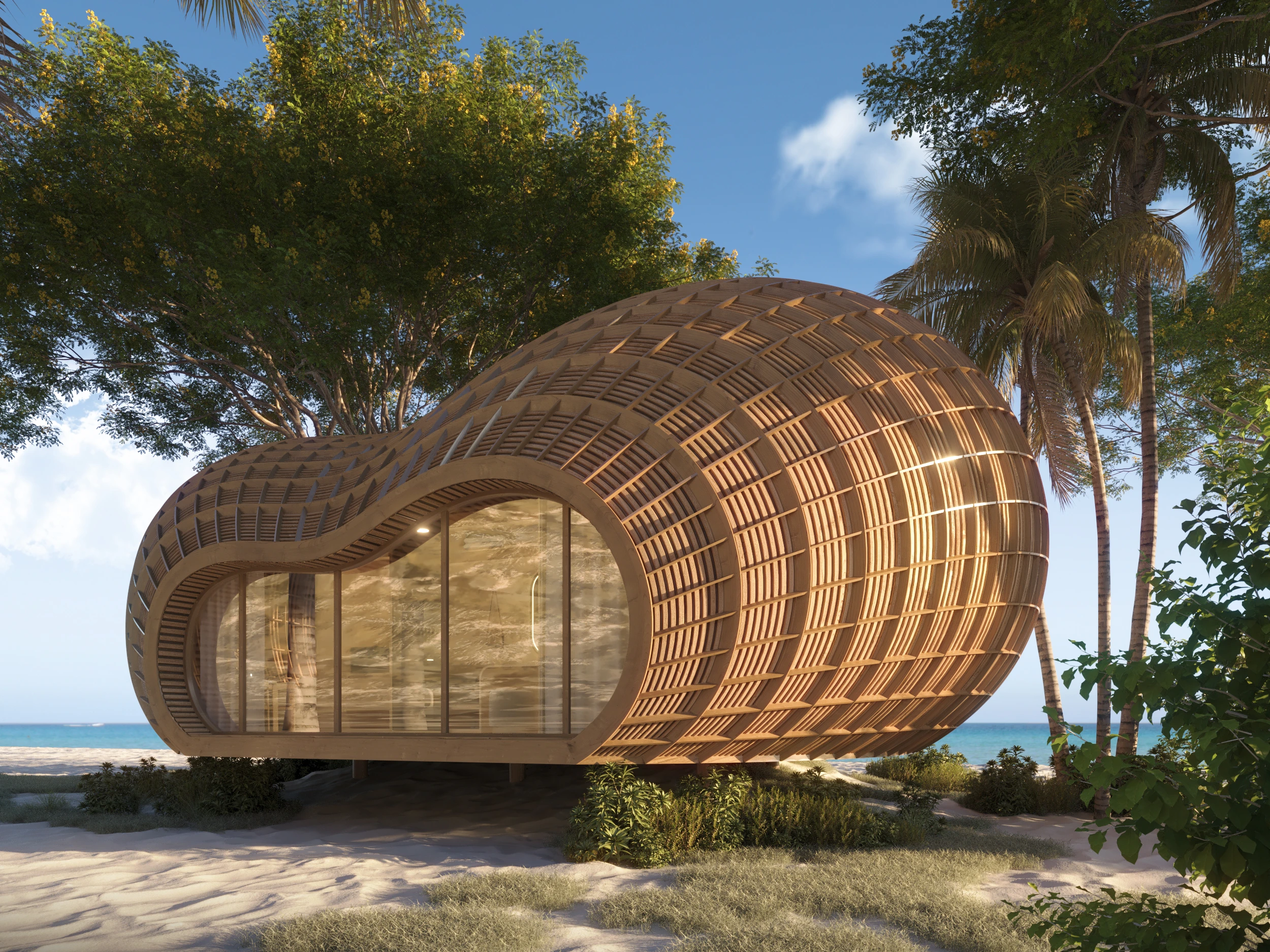 GAIA Luxury Habitat architecture view 6