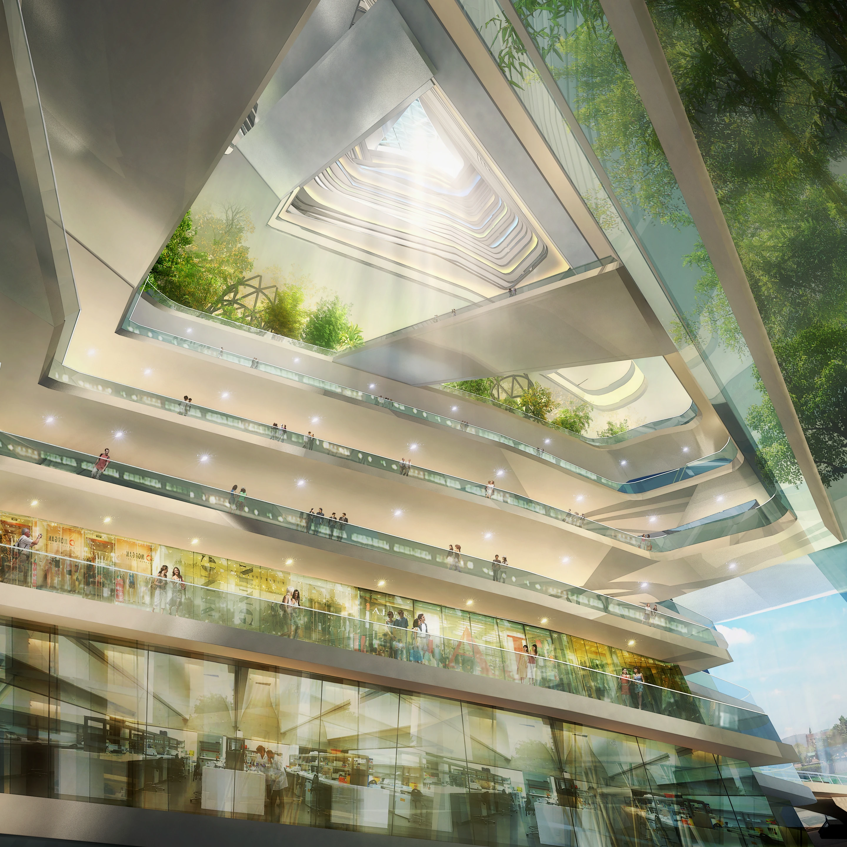 ENDLESS CITY IN HEIGHT, Interior 01