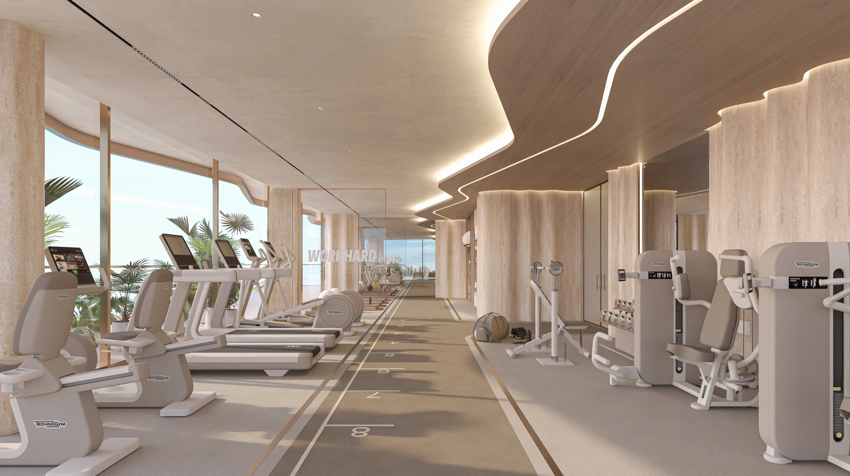 Jura Terraces interior view 04