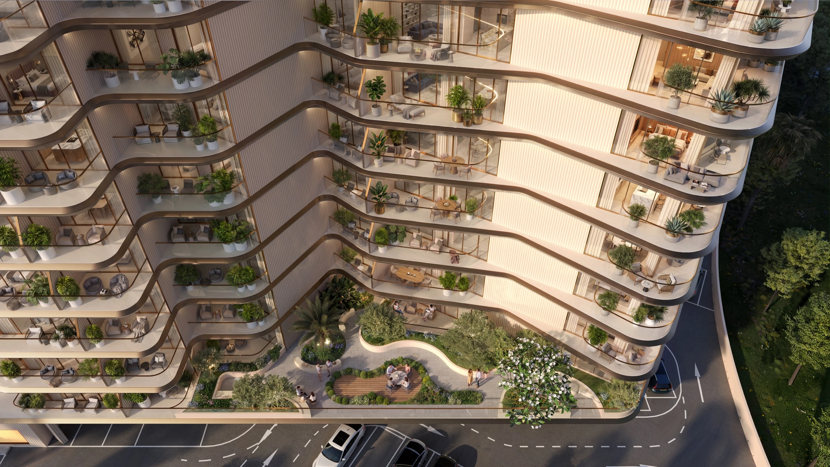 Jura Terraces architecture exterior view 04