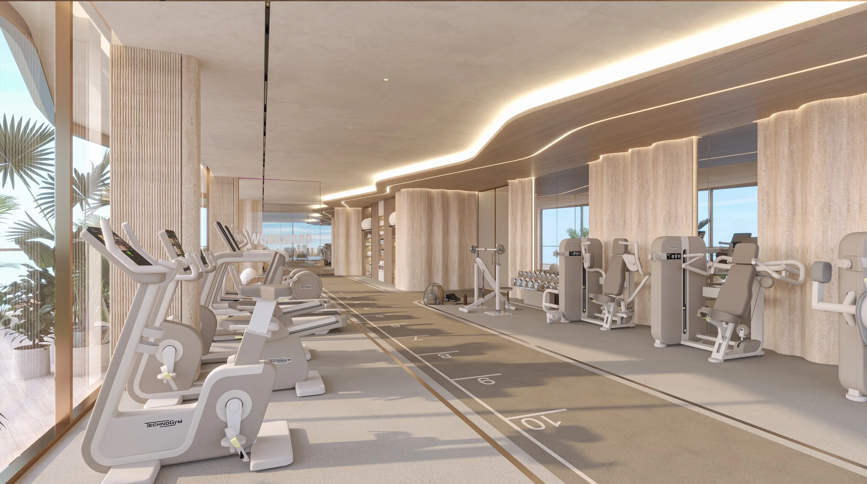 Jura Terraces interior view 05