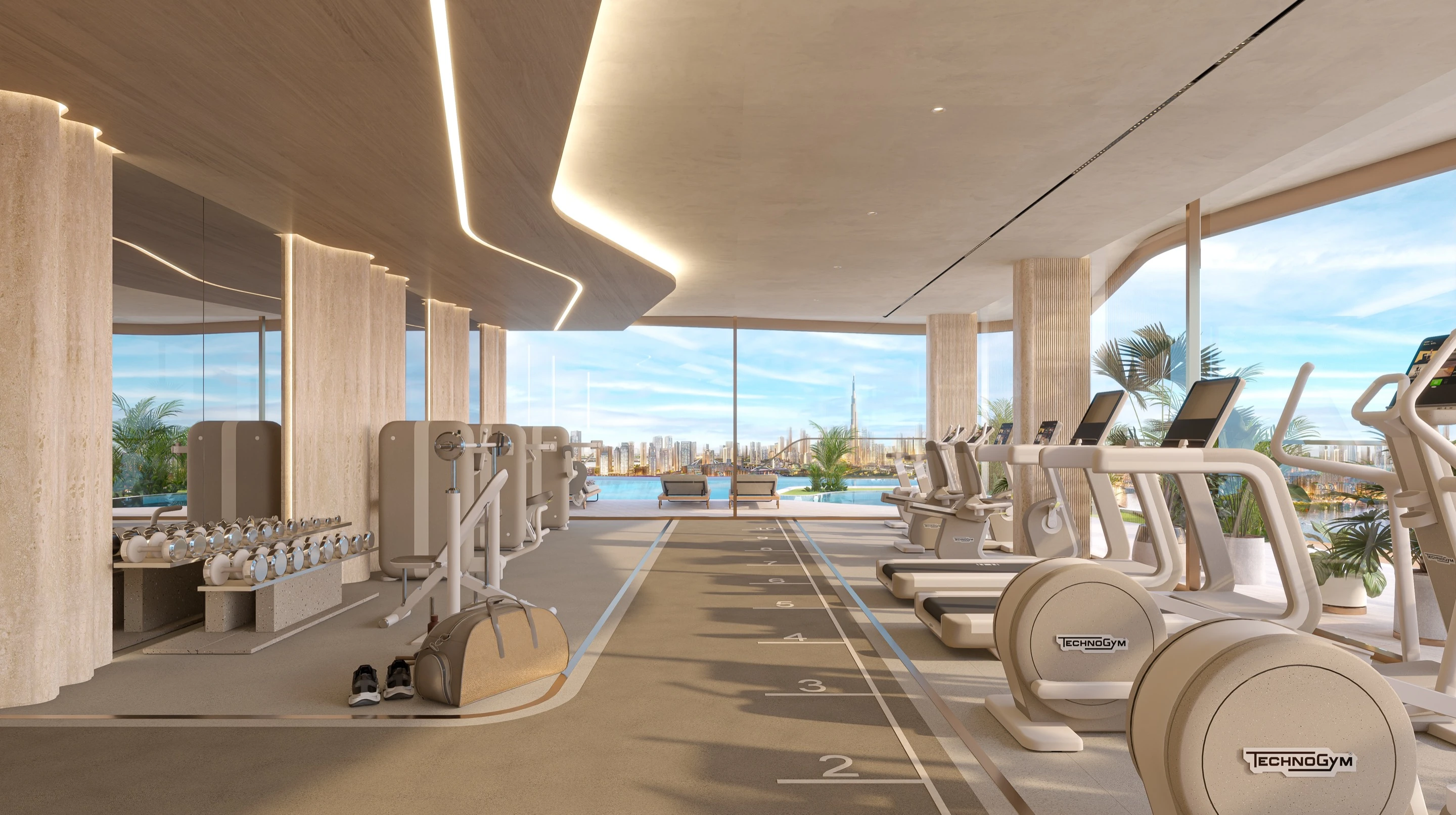 Jura Terraces interior view 06