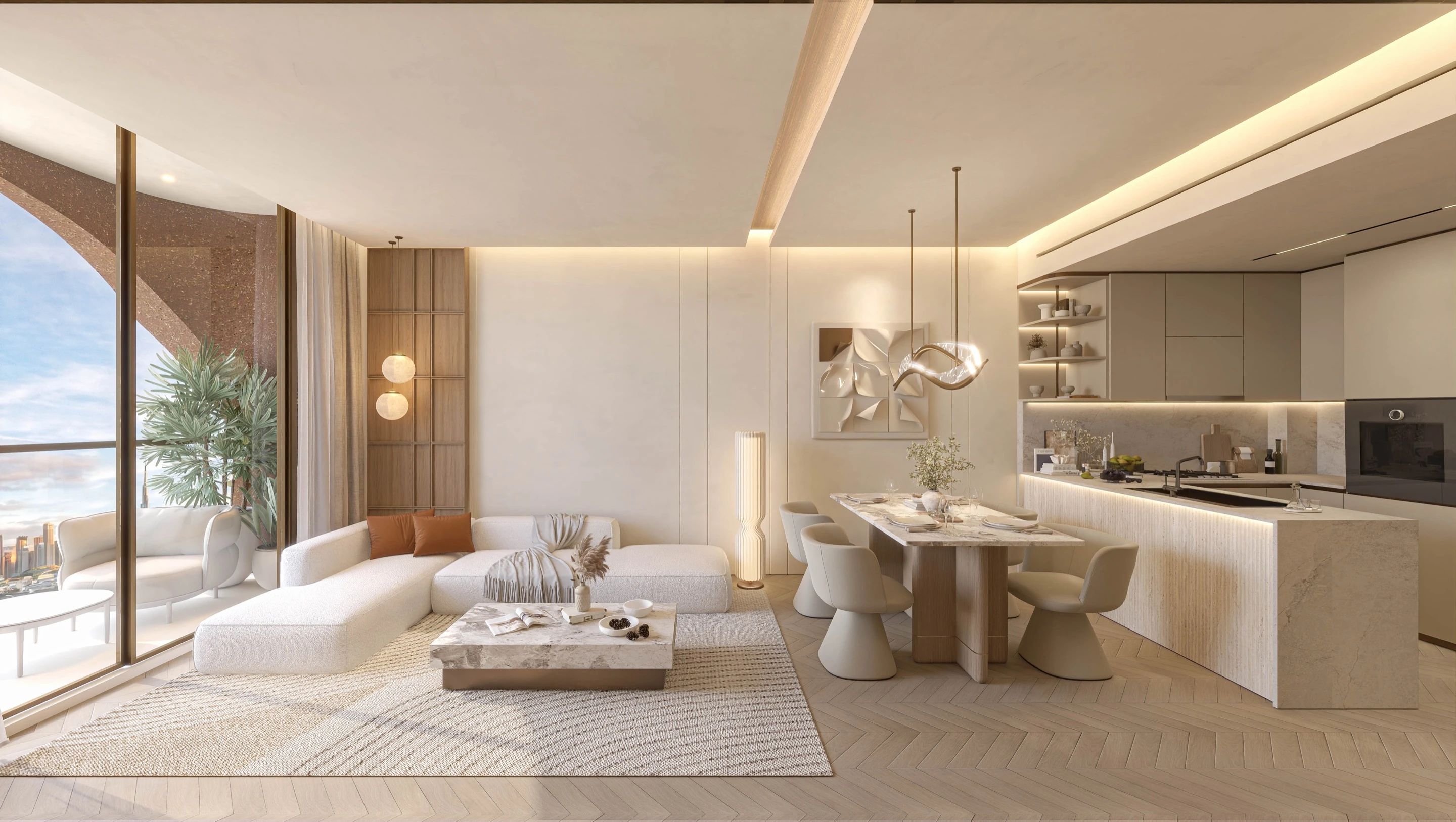 Jura Terraces interior view 14