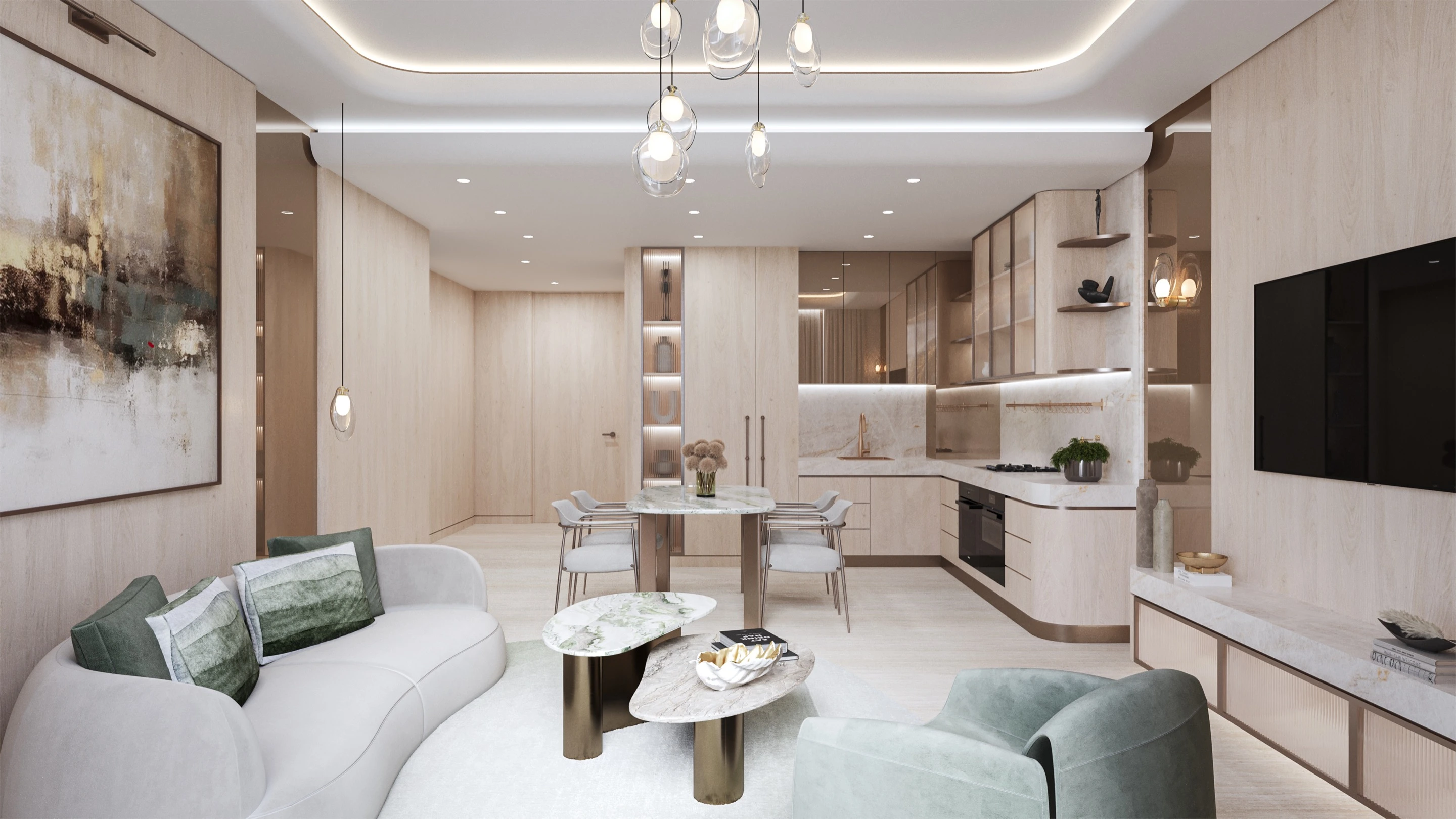 FLOW RESIDENCE, Interior