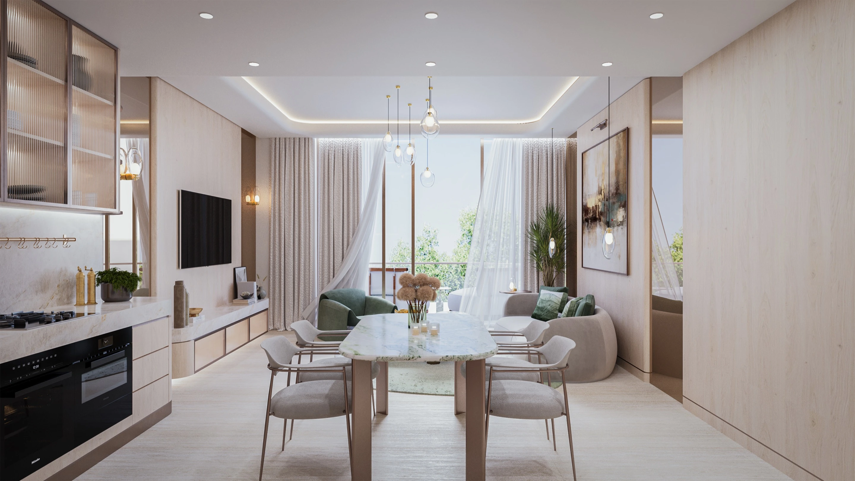 FLOW RESIDENCE, Interior
