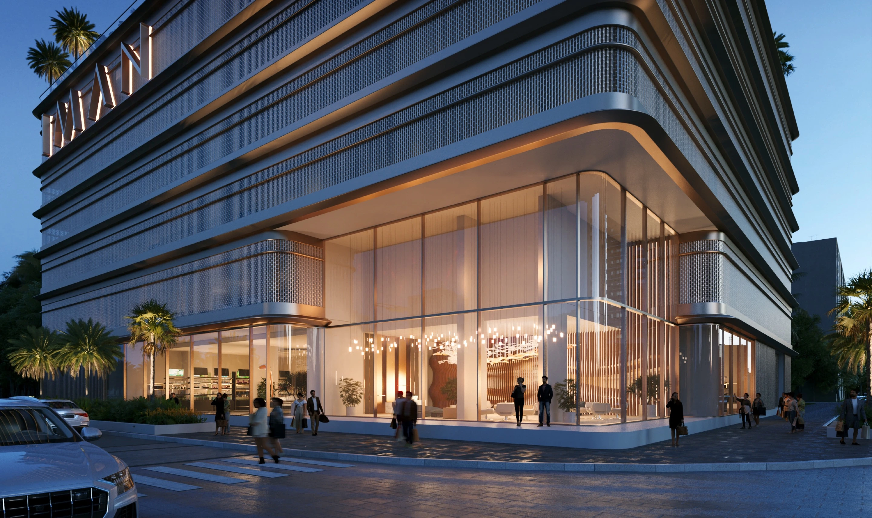 ONE PARK SQUARE, Architecture / Exterior