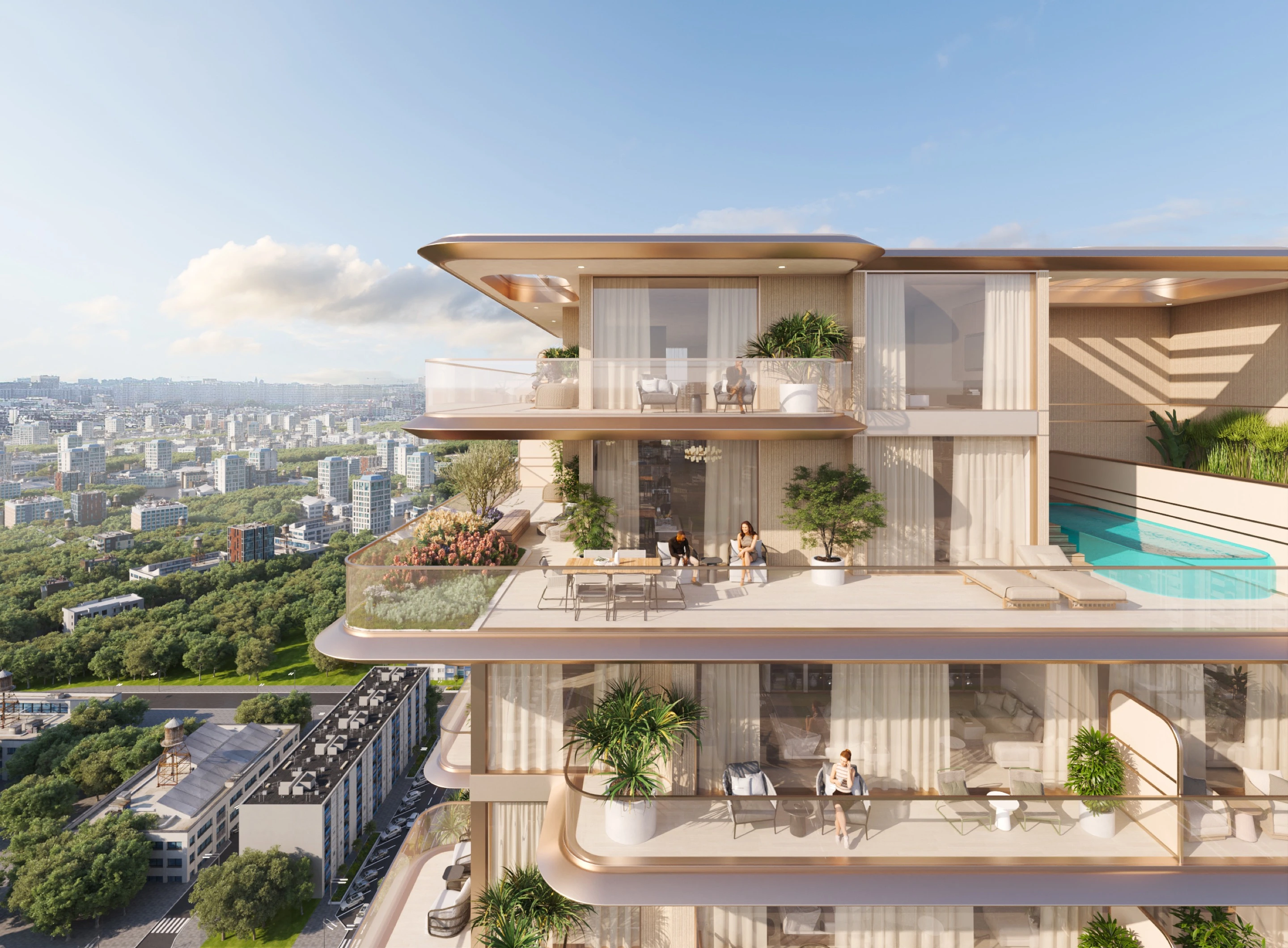 ONE PARK SQUARE, Architecture / Exterior