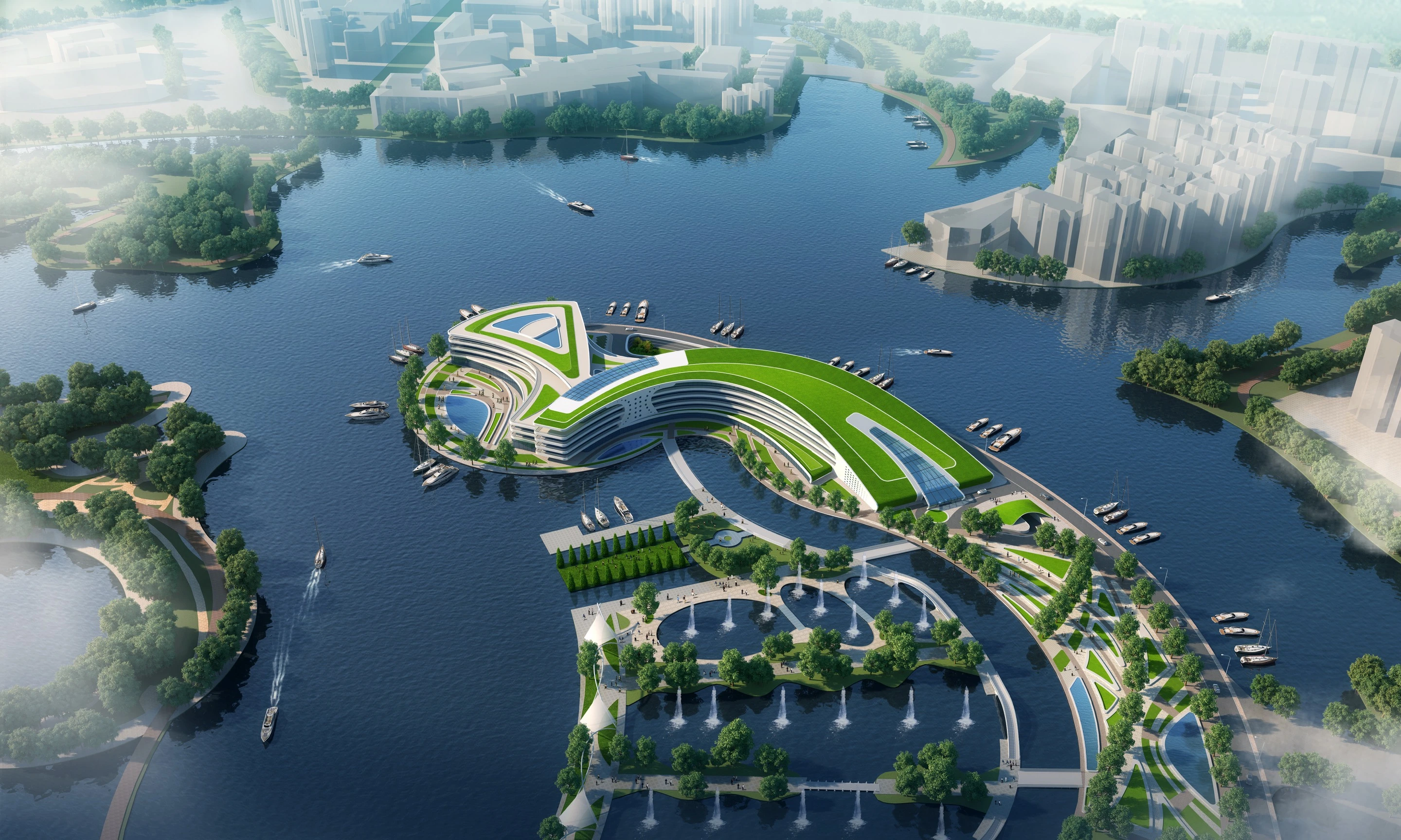 WANDA SHANGHAI RESORT, Architecture / Exterior
