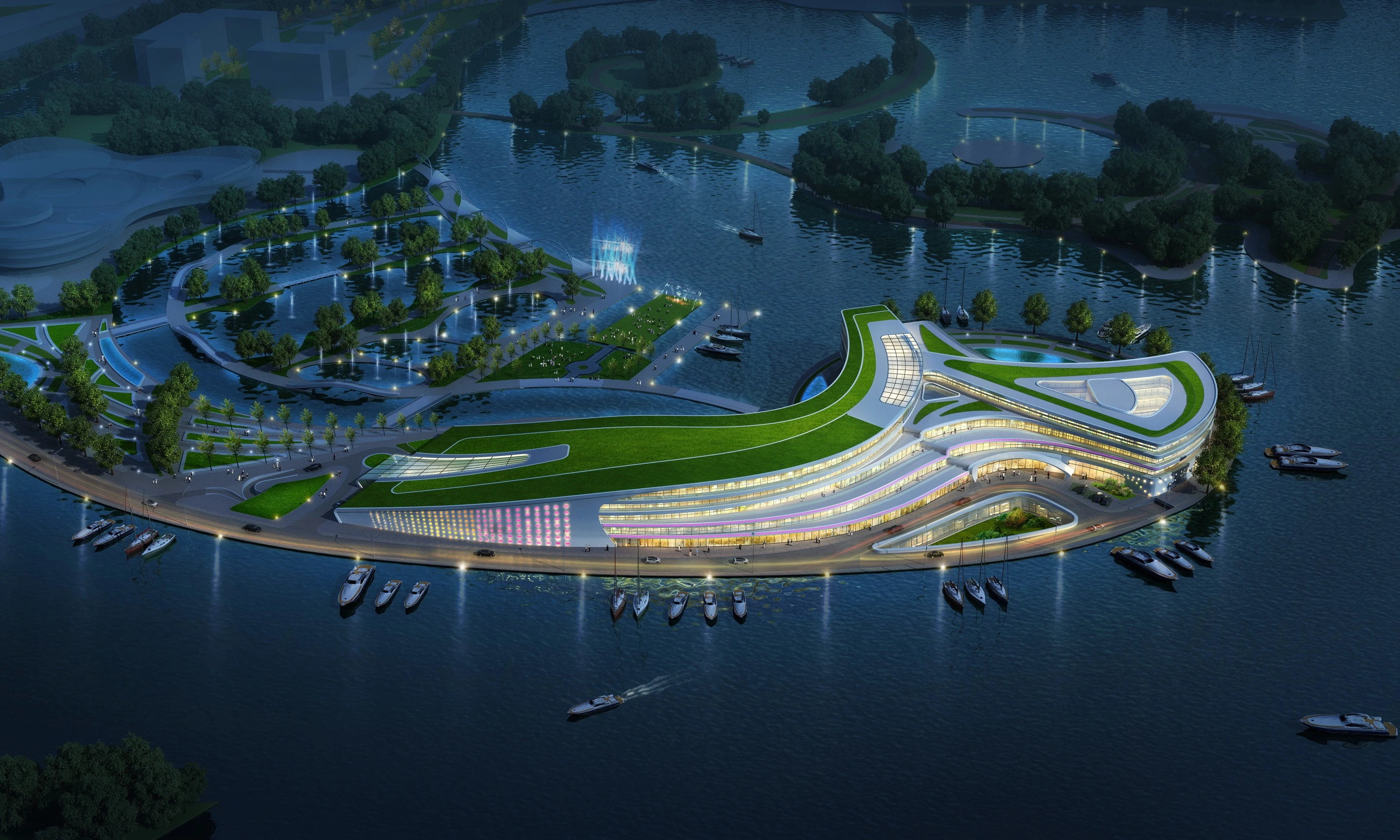 WANDA SHANGHAI RESORT, Architecture / Exterior