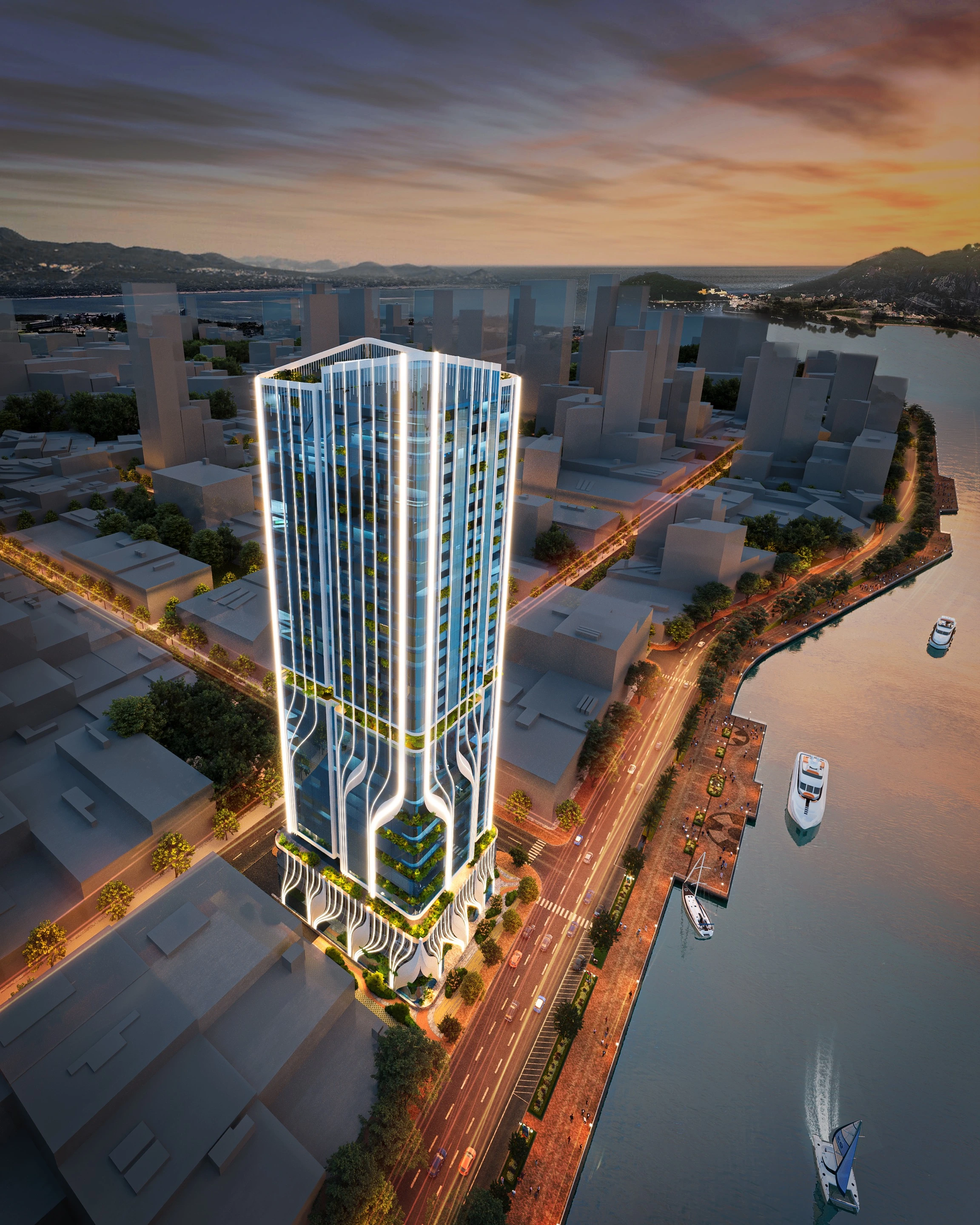 SPECTRA TOWER, Architecture / Exterior