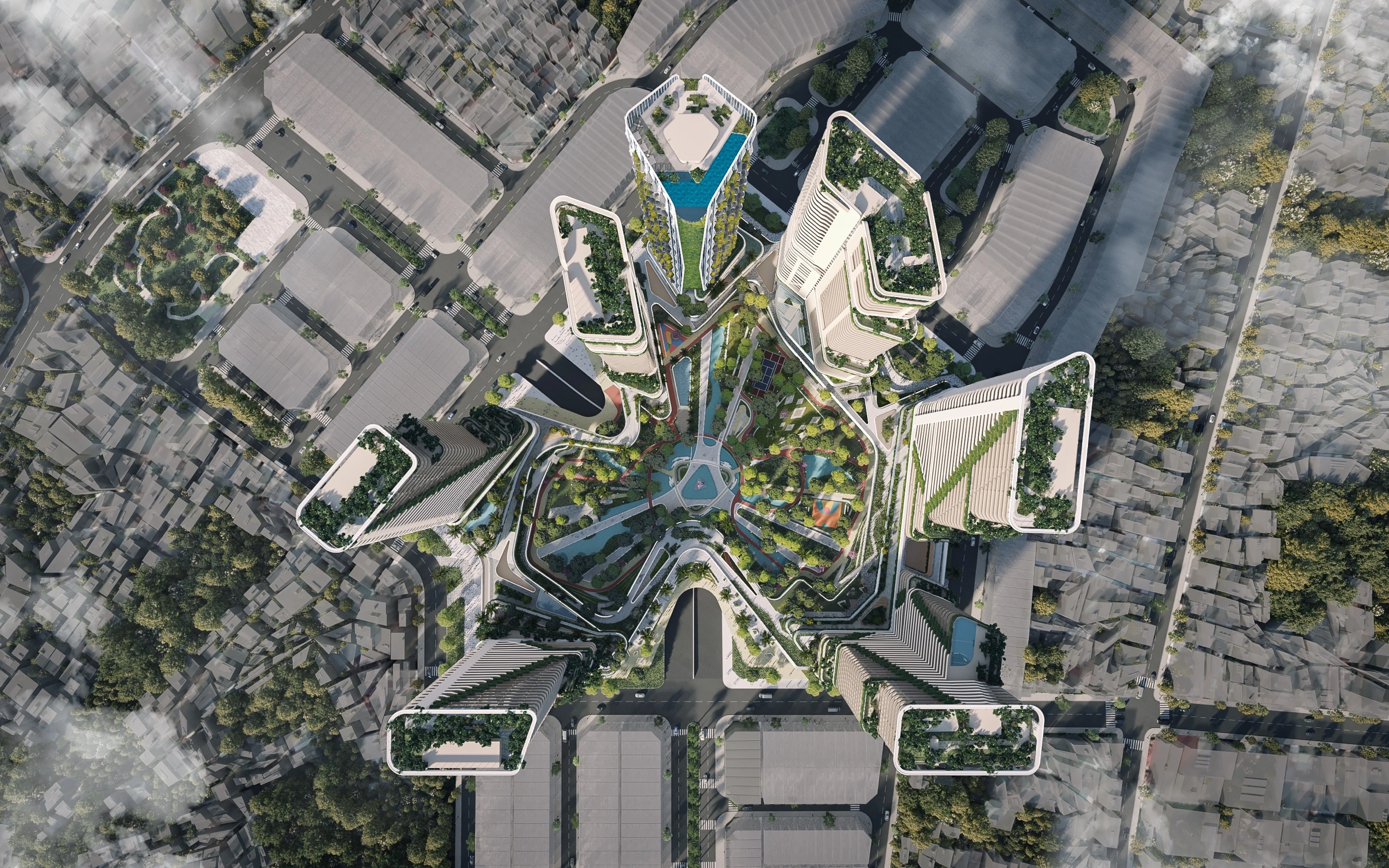 GREEN DIAMOND, Architecture / Exterior