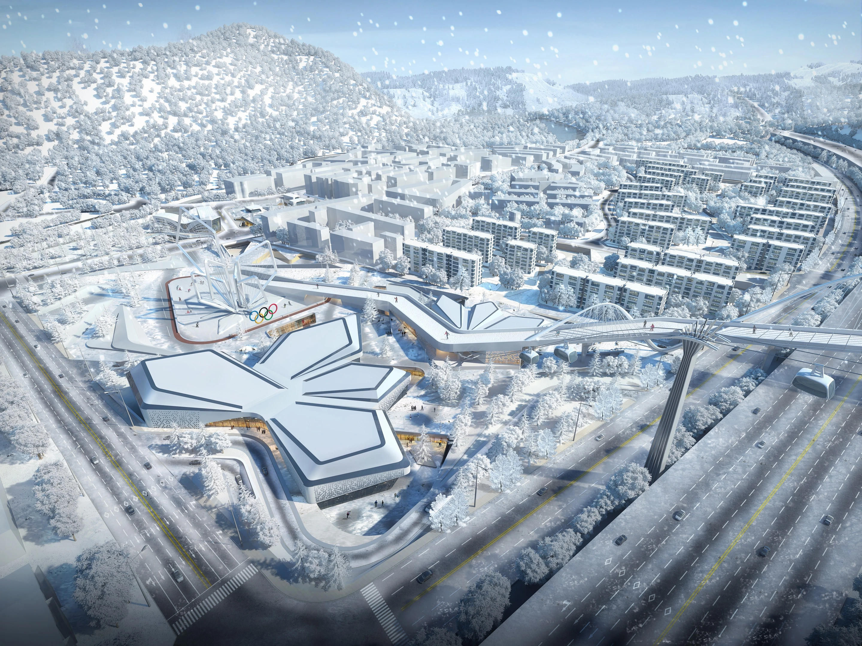 CHONGLI OLYMPIC PLAZA, Architecture / Exterior